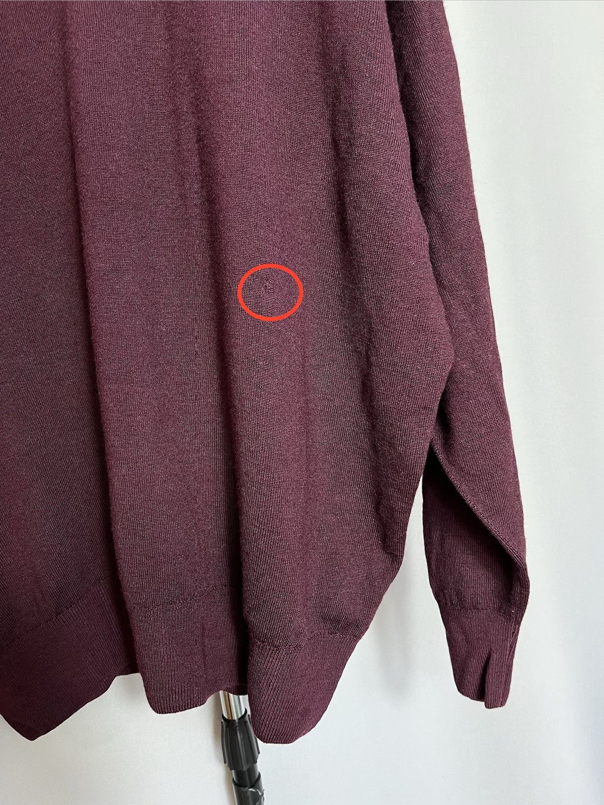 Burberry Burberrys mens pullover wool high neck vintage 80s 90s Size US XL / EU 56 / 4 - 5 Thumbnail