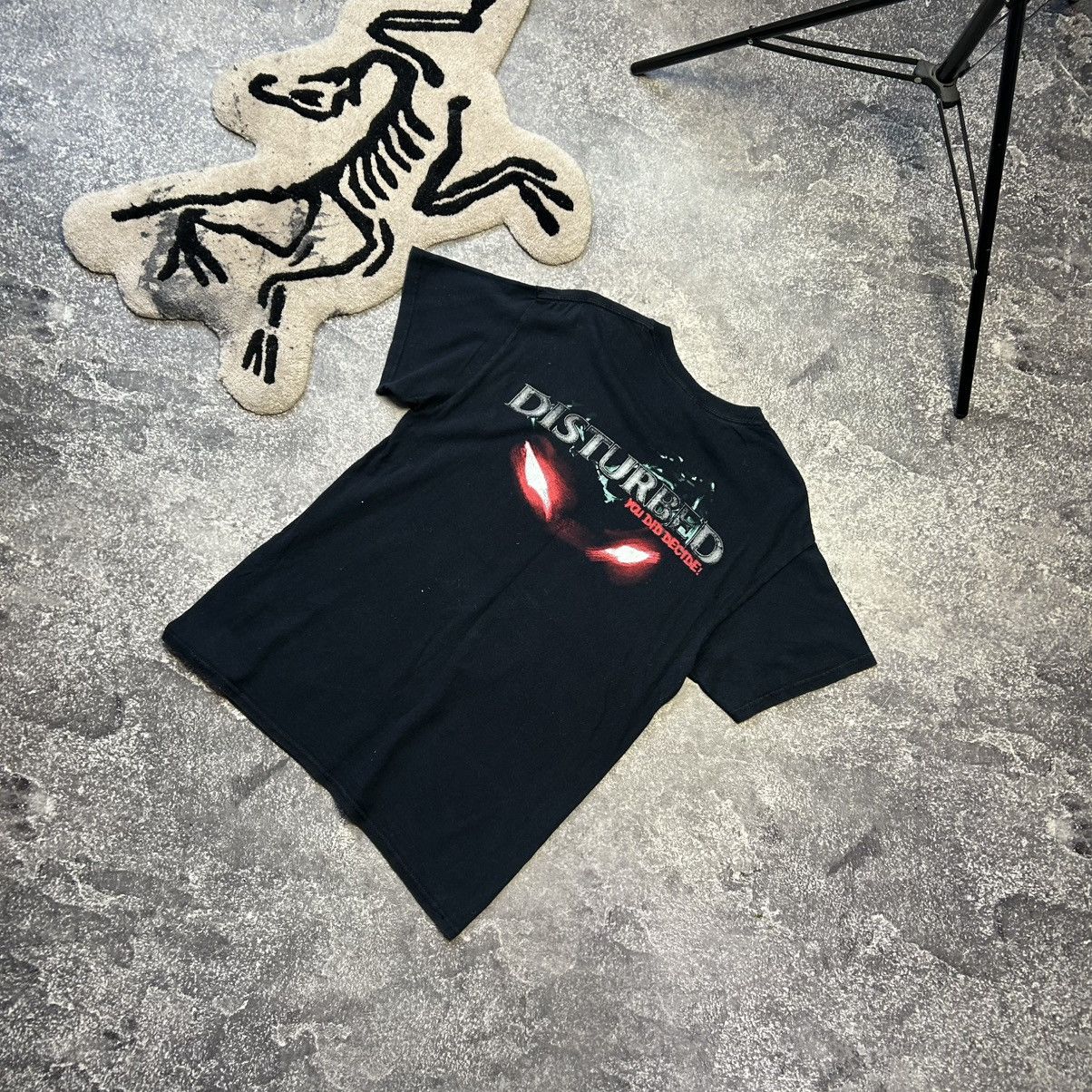 Band Tees Vintage Disturbed you did decide rock band big logo tee Size US M / EU 48-50 / 2 - 9 Thumbnail