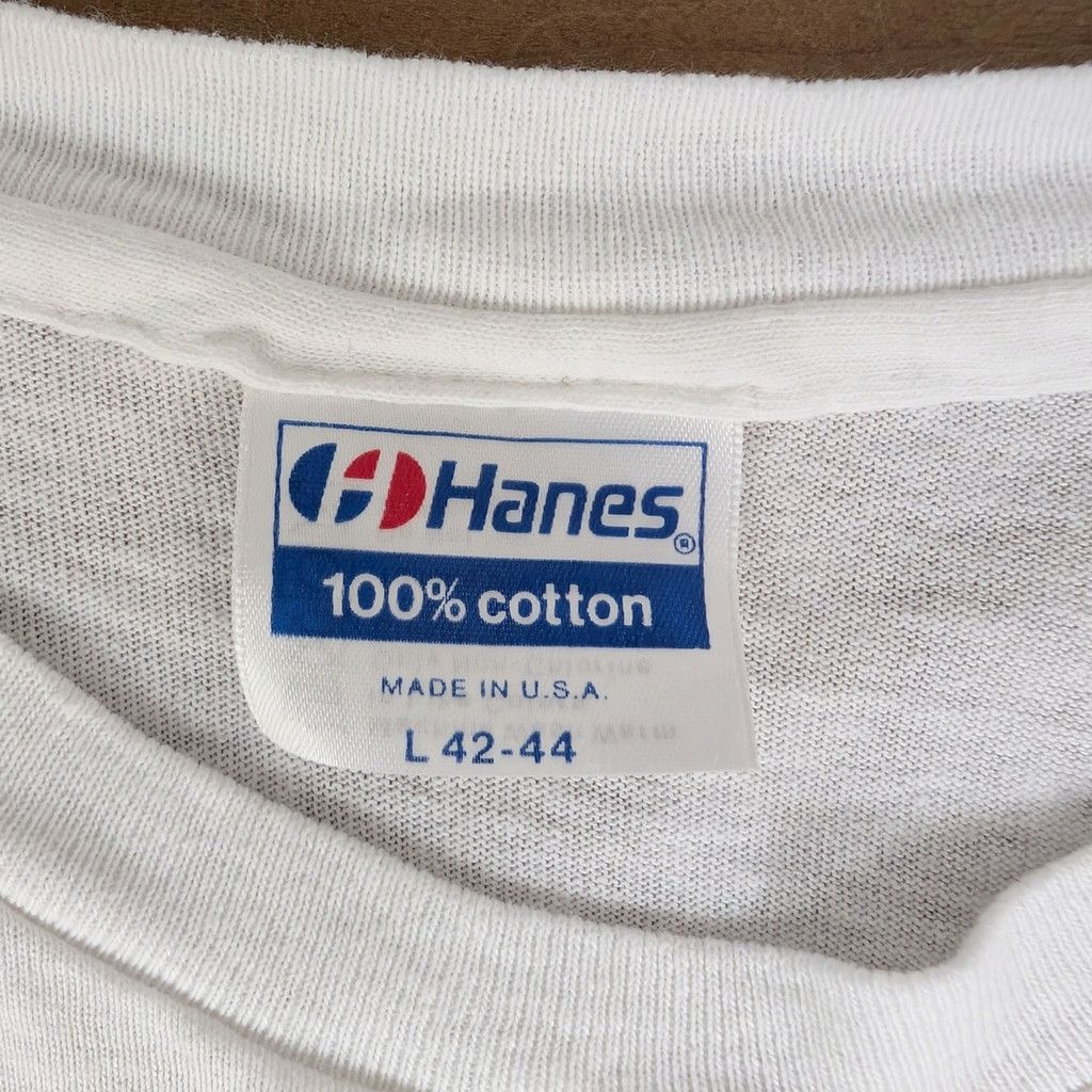 Hanes × Vintage Vintage 42nd Street Broadway Your Single Stitch T-Shirt Size US M / EU 48-50 / 2 - 2 Thumbnail