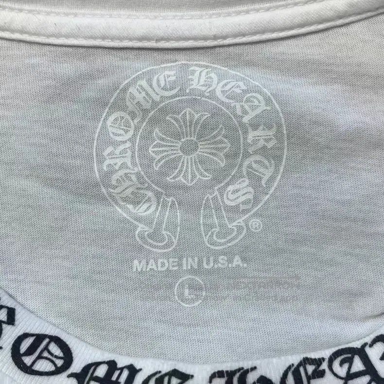 Chrome Hearts CHROME HEARTS Size L Sanskrit long sleeves with white neckl Size US L / EU 52-54 / 3 - 3 Thumbnail