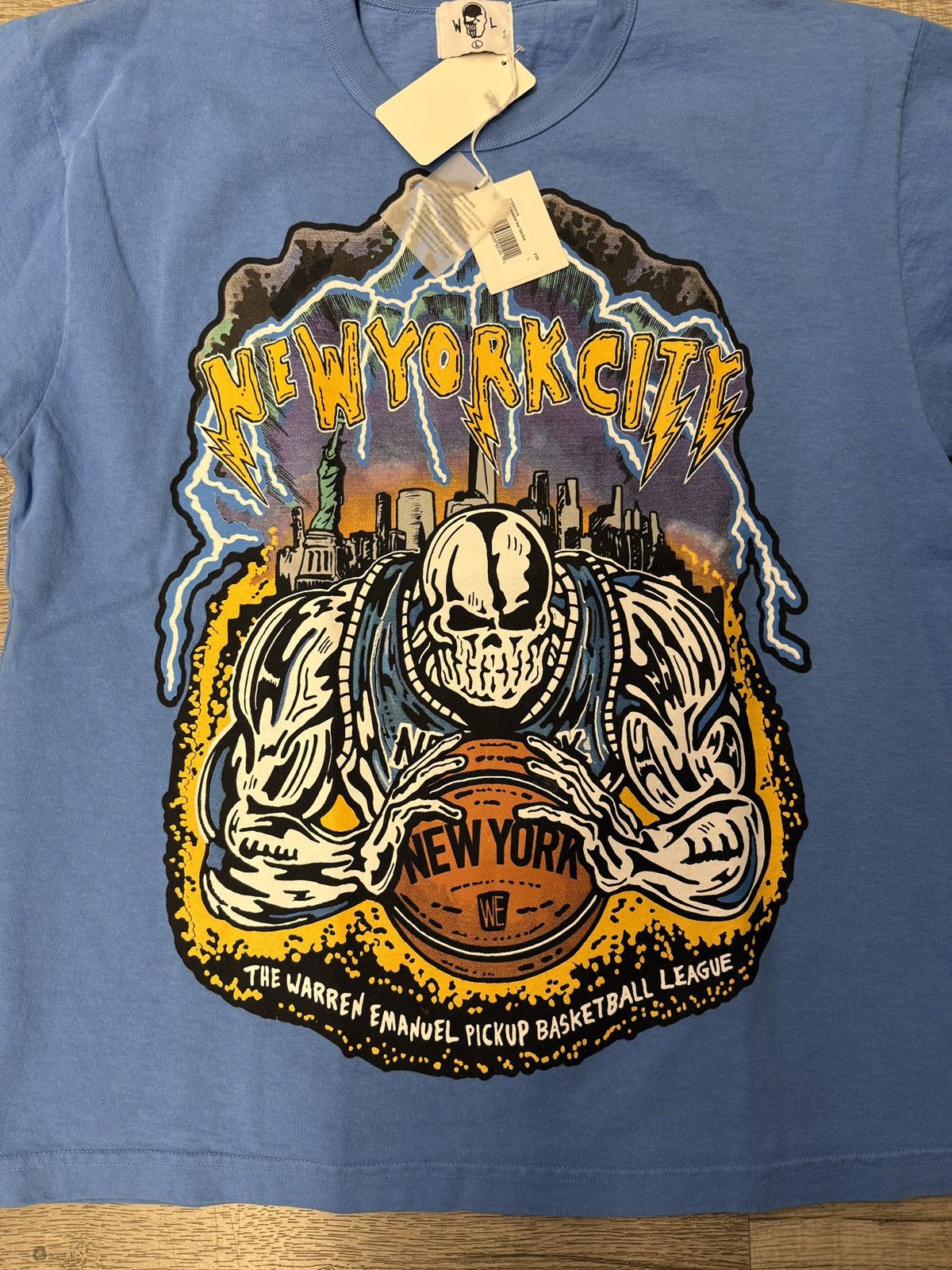 Warren Lotas Warren lotas NY Knicks tee blue Size US L / EU 52-54 / 3 - 2 Thumbnail