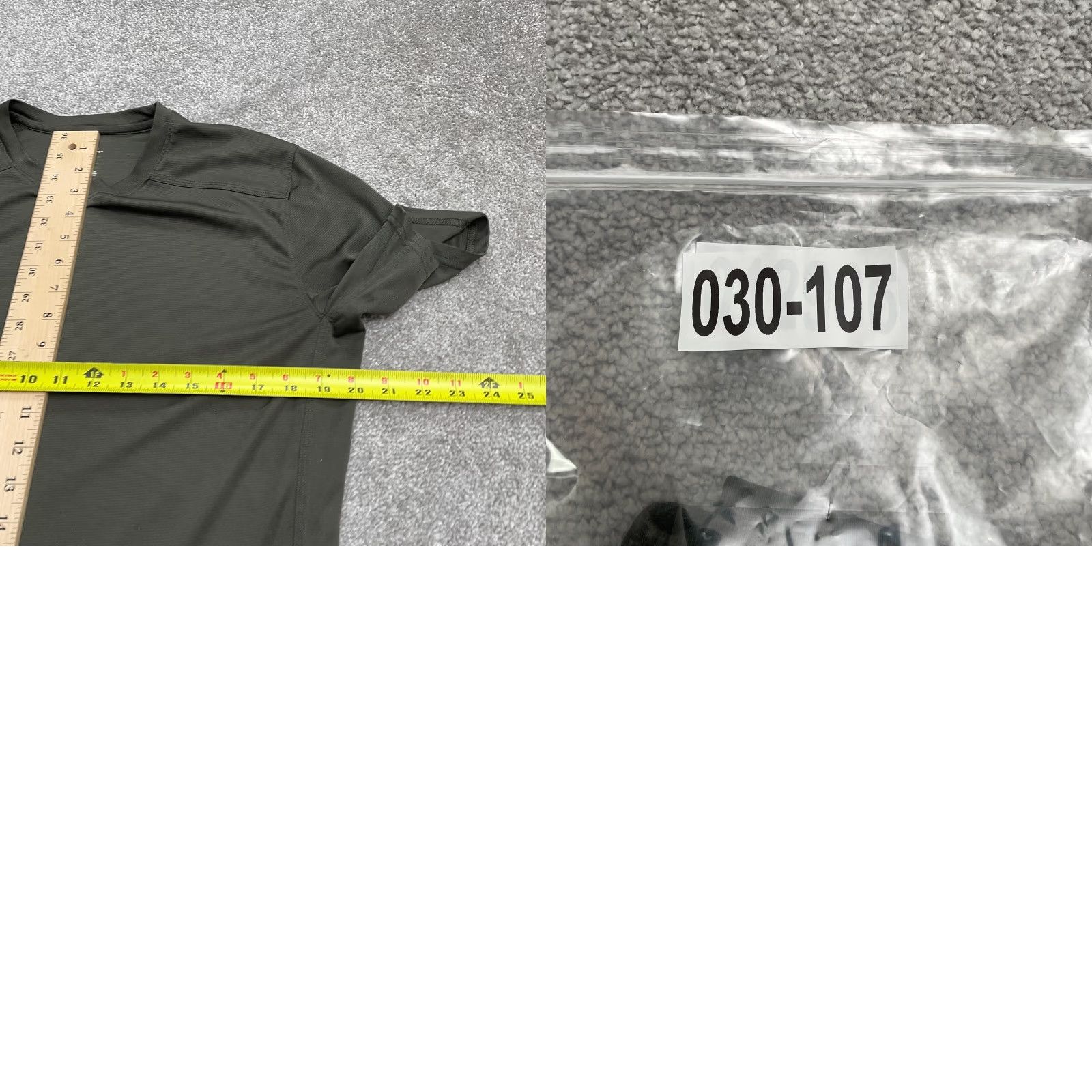 Tek Gear Tek Gear Element Series T-Shirt Mens Medium Gray Crew Neck Activewear All Seasons Breathsble Lightweight Short Sleeve Regular Fit Size US M / EU 48-50 / 2 - 8 Thumbnail