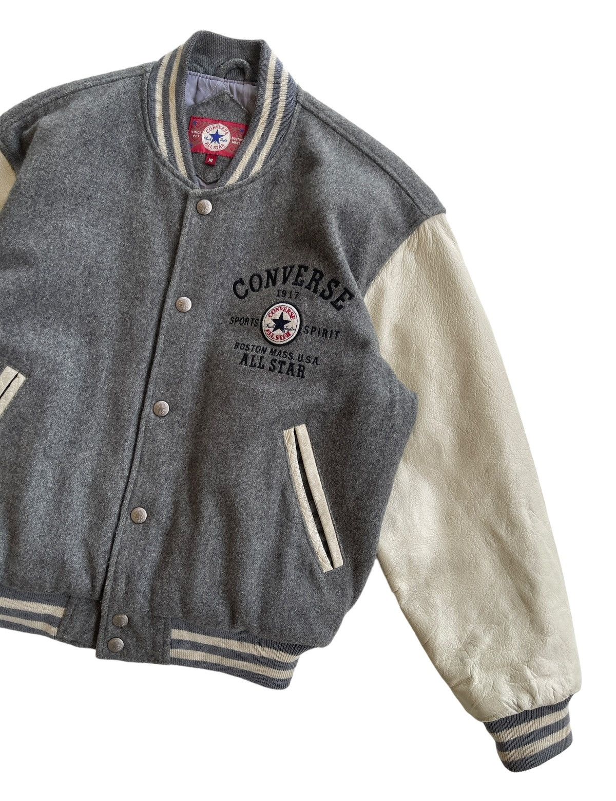 Converse Vintage Converse Big Logo Varsity Jacket Size US M / EU 48-50 / 2 - 8 Thumbnail