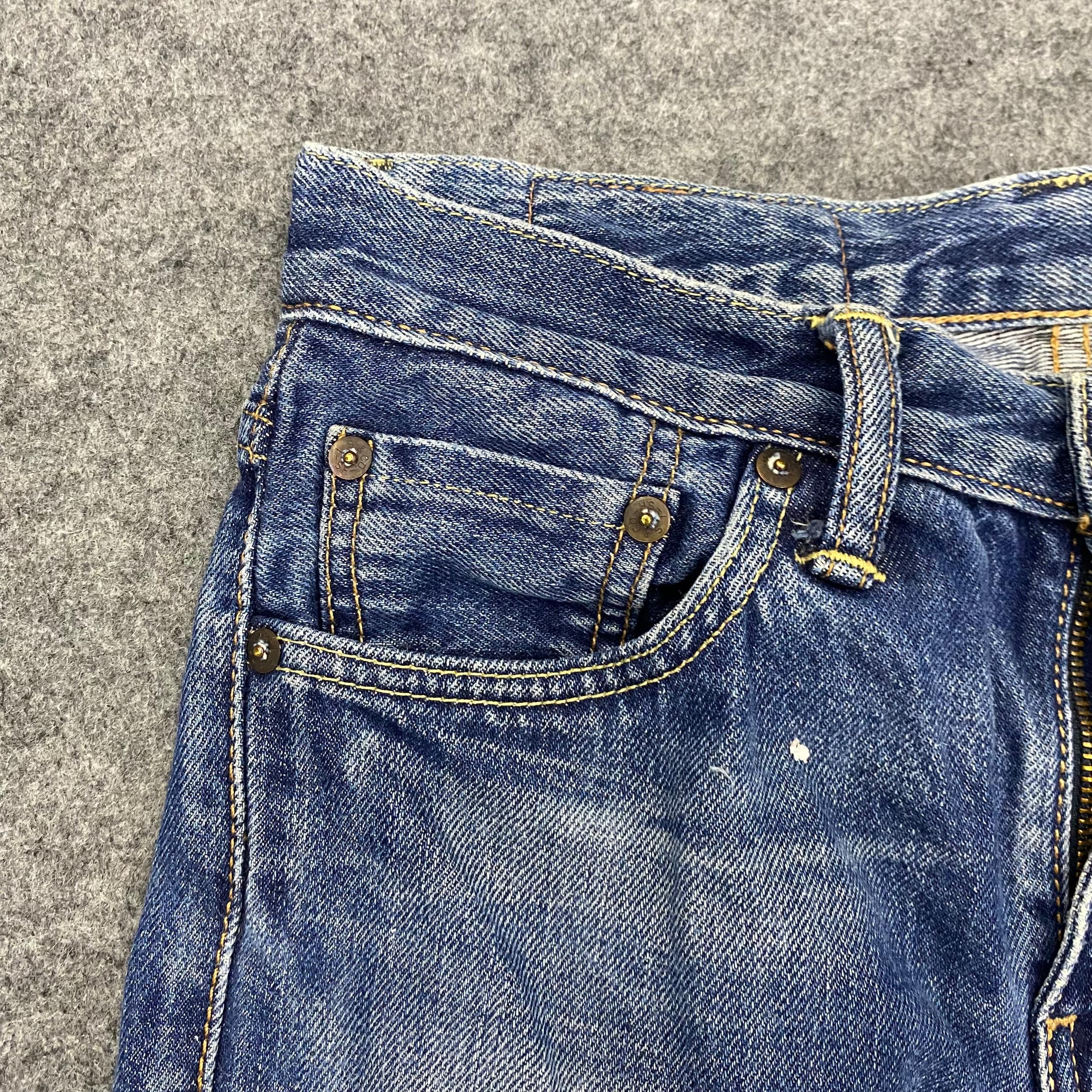 Levi's Vintage levis 511 Distressed Denim Kurt Cobain Style Size US 29 - 9 Thumbnail
