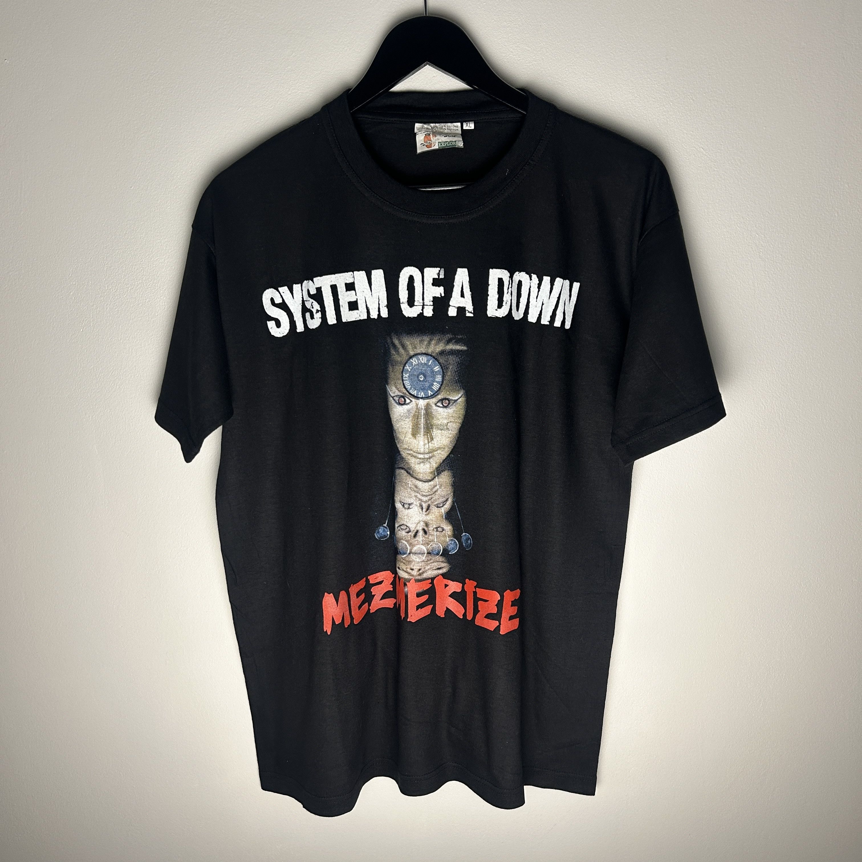 Band Tees Vintage System Of A Down Mezmerize 2005 Band T-shirt Size US XL / EU 56 / 4 - 1 Thumbnail