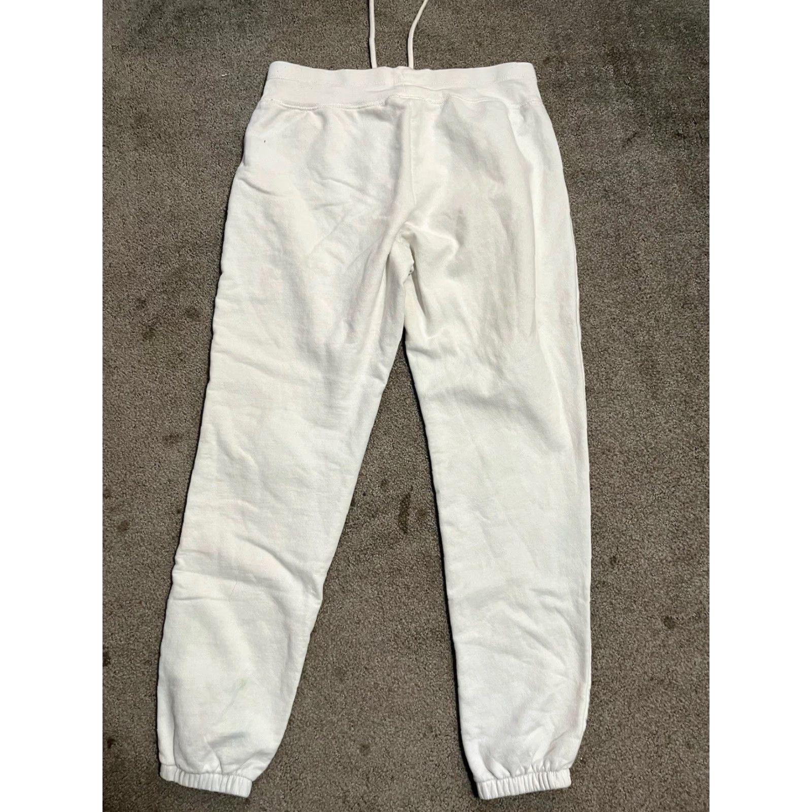 Gap VINTAGE Women’s Gap SweatPants White Logo Solid Size XS Lounge Pants Womens XS White Logo Gap Lounge { Size 26" / US 2 / IT 38 - 3 Thumbnail