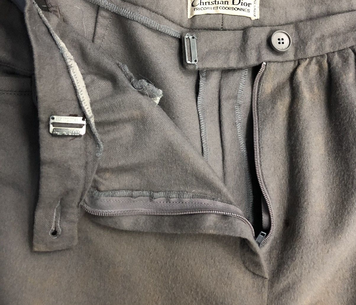 Christian Dior Monsieur Vintage Christian Dior Tricotd Et Coordonnes Wool Pants Size 25" / US 0 / IT 36 - 15 Thumbnail