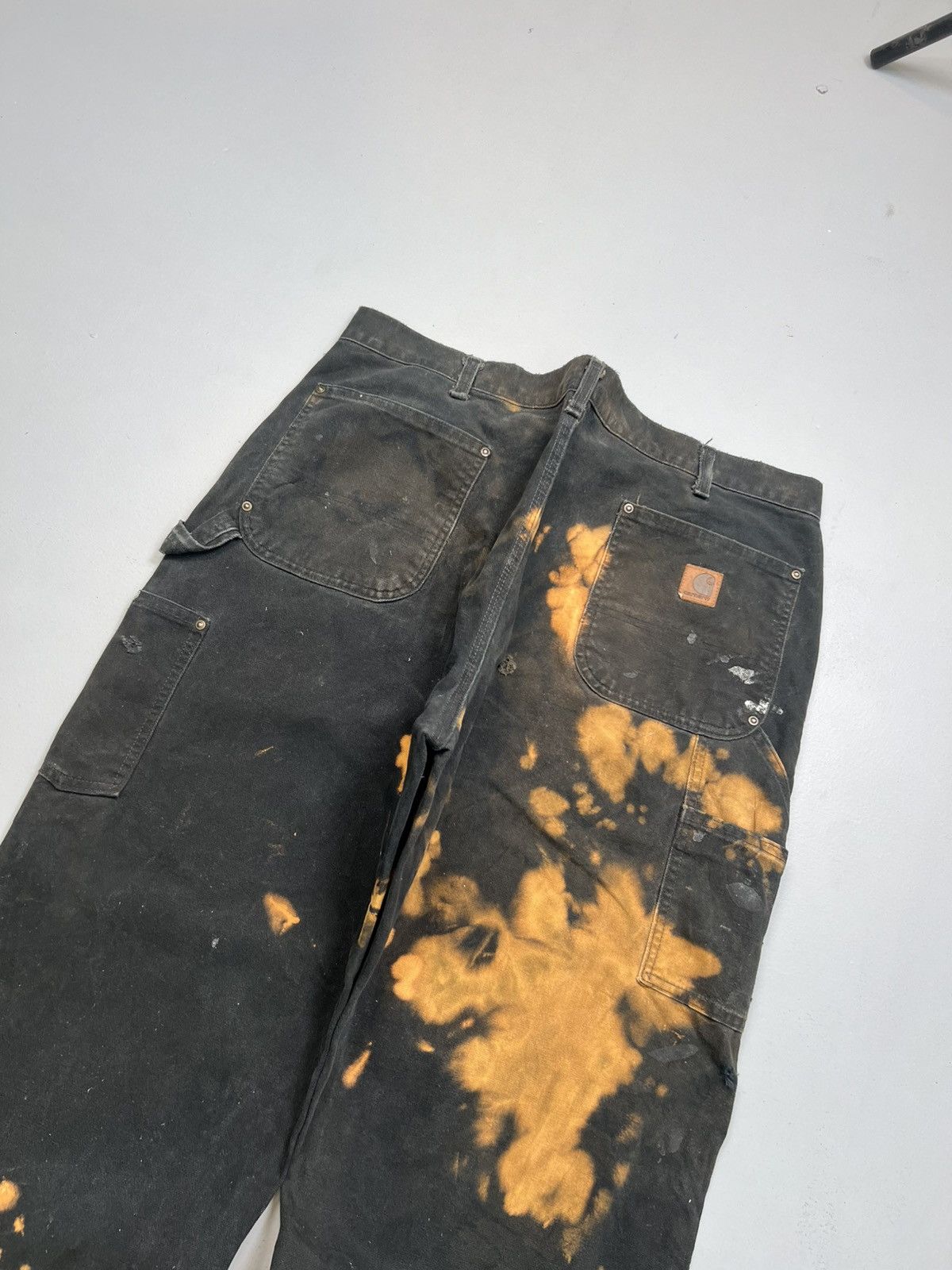 Carhartt Vintage bleached carhartt double knee Size US 38 / EU 54 - 12 Thumbnail