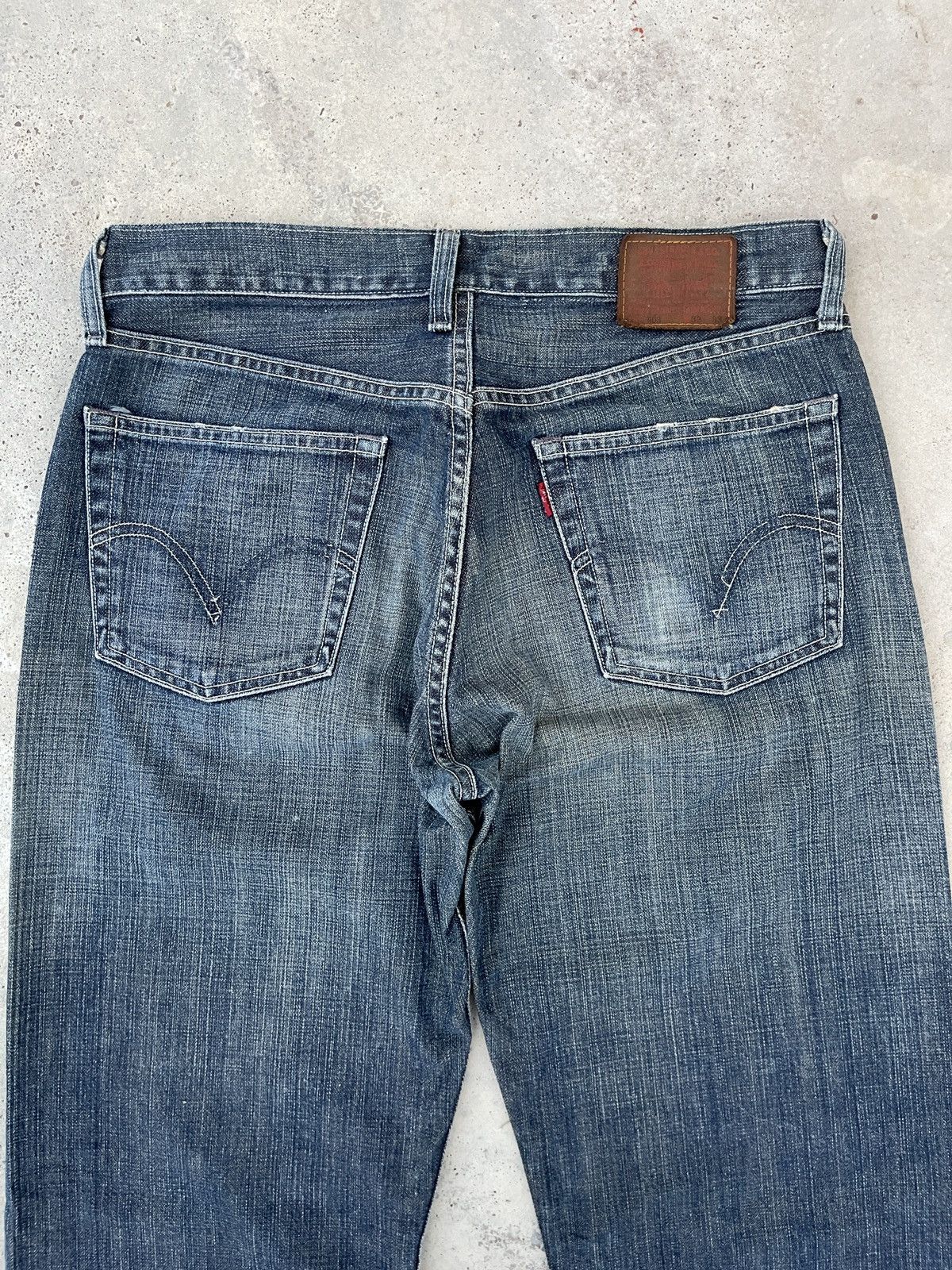 Levi's × Levi's Vintage Clothing × Vintage Levi’s 503 Vintage Y2K Faded Blue Denim Jeans Size US 32 / EU 48 - 4 Thumbnail