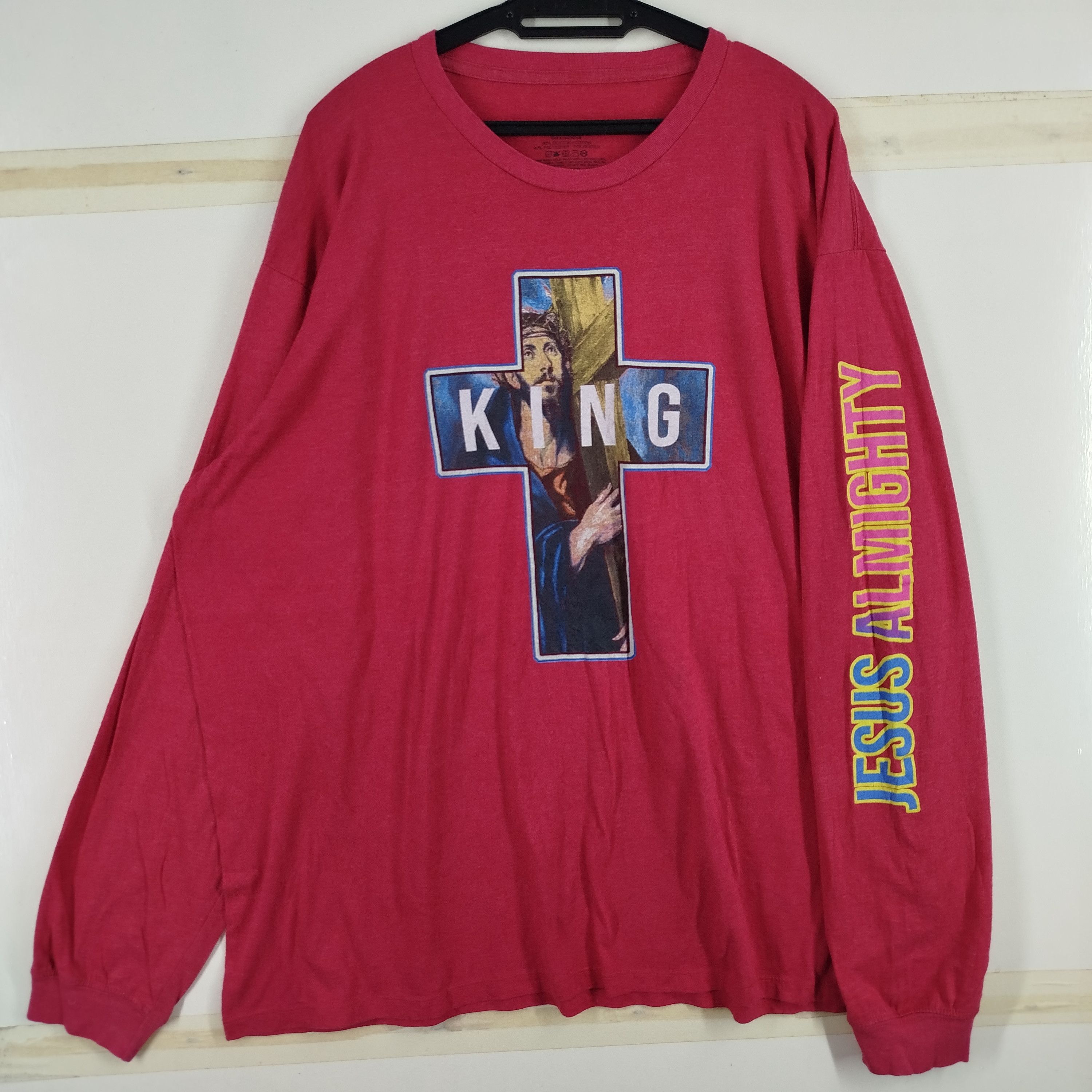 Other Vintage Jesus Almighty Big Logo Big Size Y2k Size US XXL / EU 58 / 5 - 1 Thumbnail