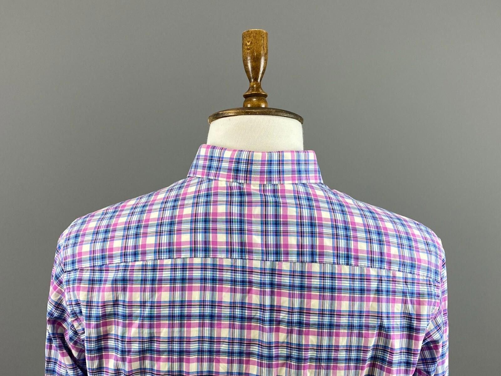 Eton Eton Contemporary Multicolor Check Shirt Size 42 / 16.5 Size US M / EU 48-50 / 2 - 11 Thumbnail