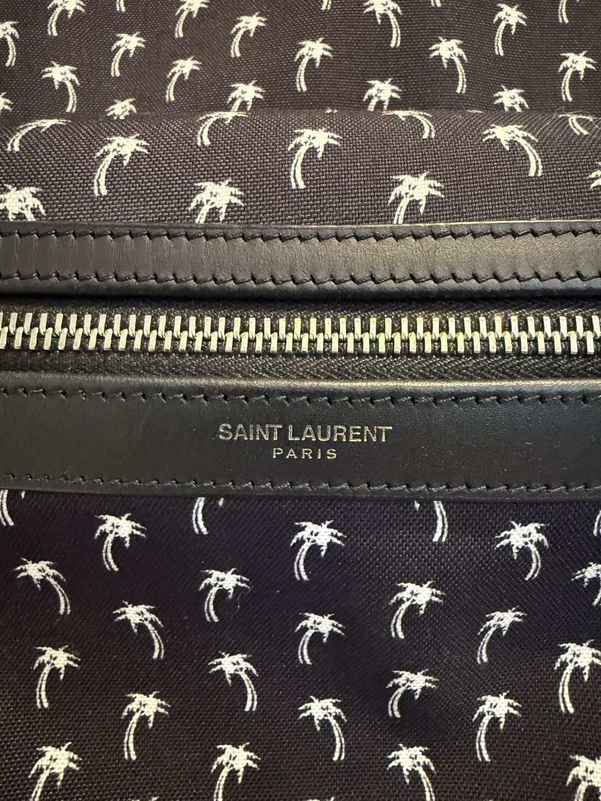 Saint Laurent Paris Saint Laurent Paris City Backpack Palm Trees Size ONE SIZE - 2 Thumbnail