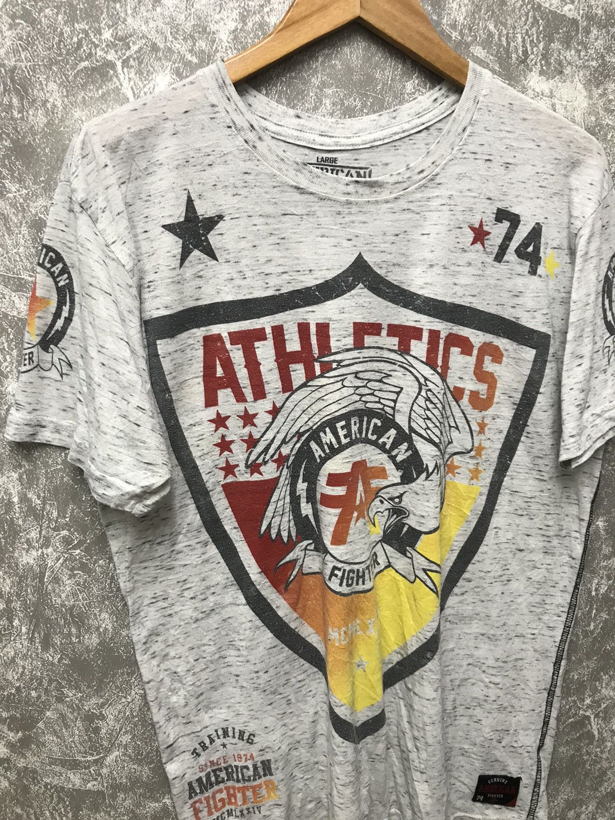 Affliction × Ed Hardy × Southpole American Fighter Affliction Eagle Y2K Graphic Tee Size US L / EU 52-54 / 3 - 3 Thumbnail