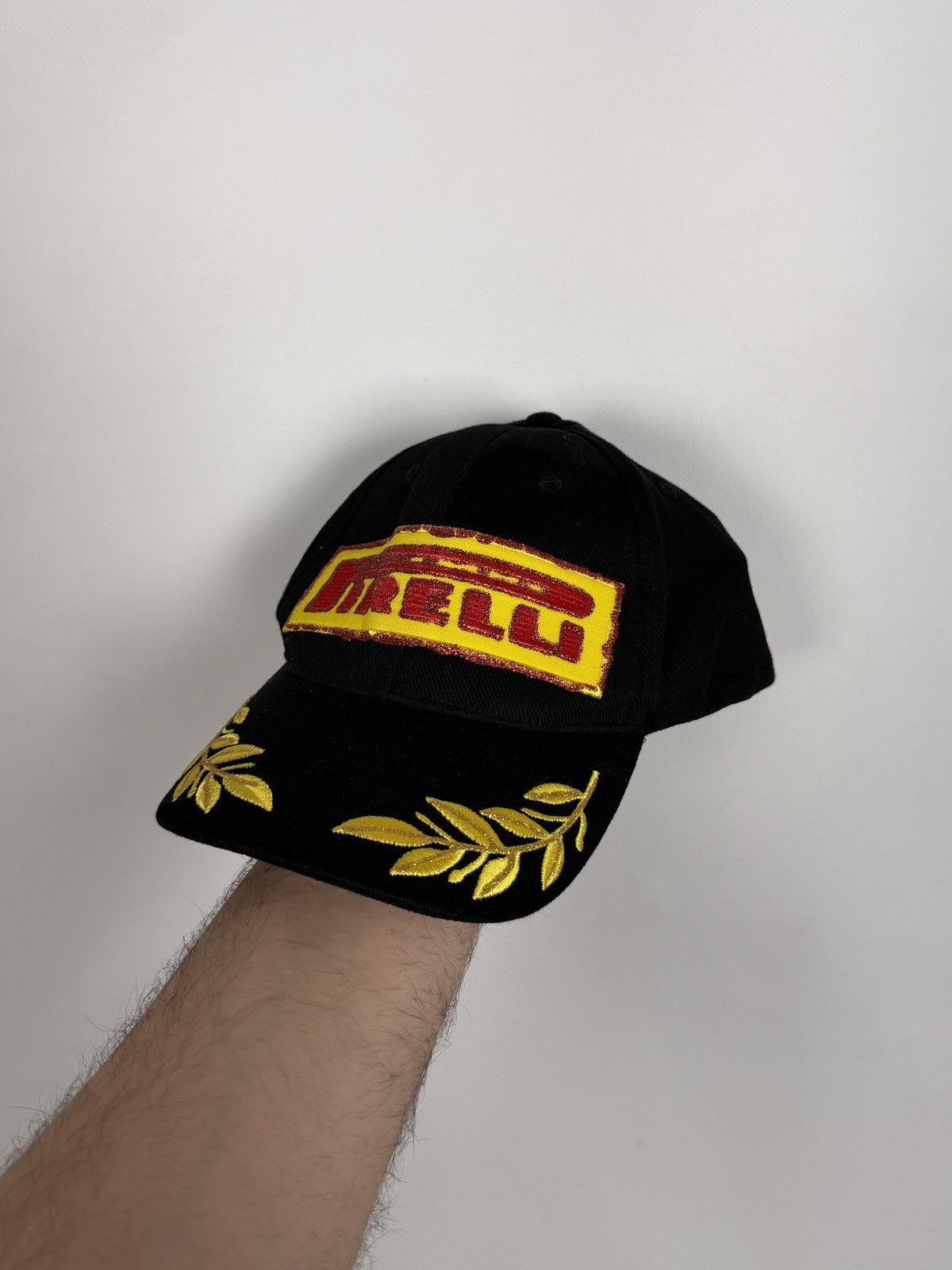 Pirelli Vintage Pirelli Racing Baseball Cap Hat Formula 1 One Size Size ONE SIZE - 1 Thumbnail