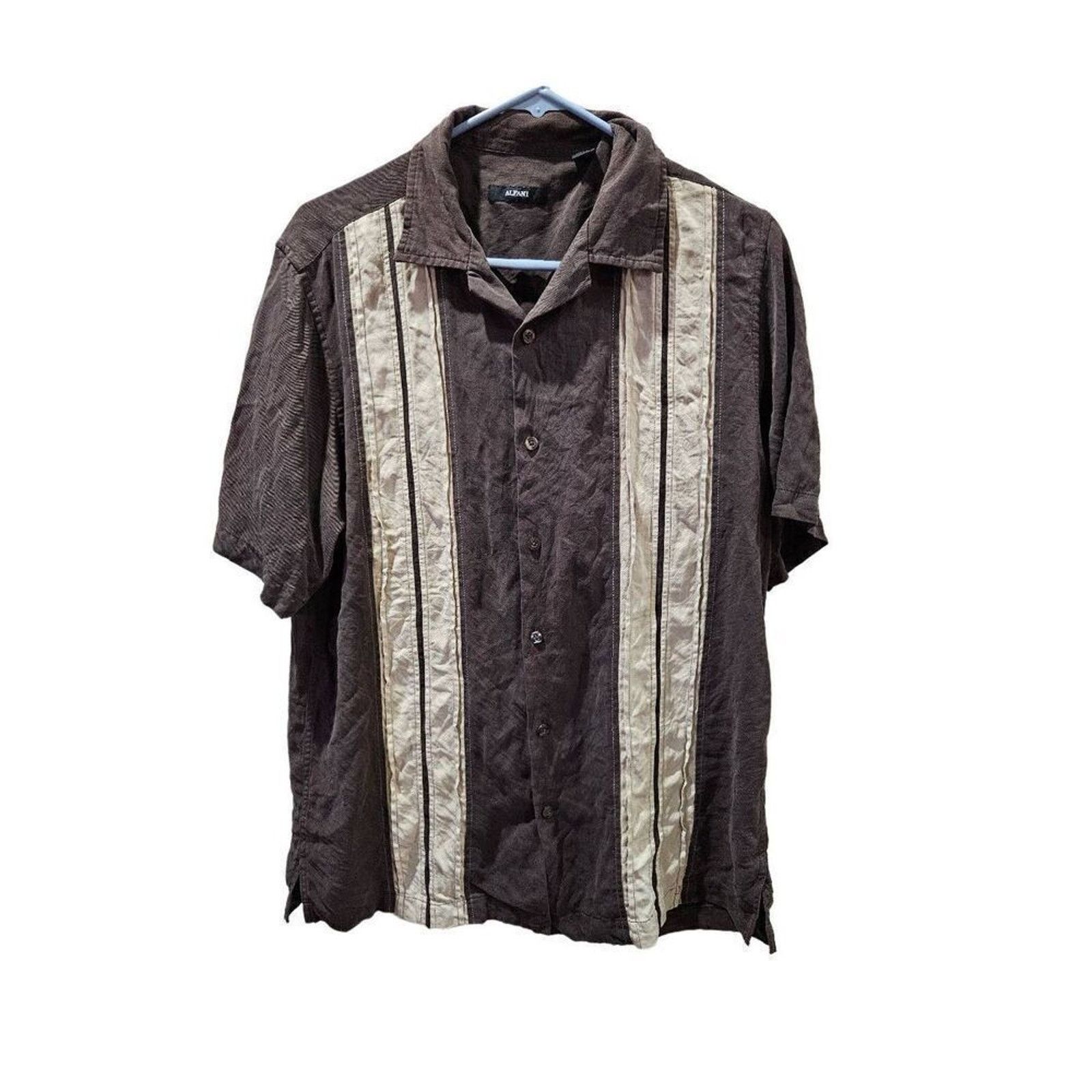 Alfani Alfani M silk shirt Size US M / EU 48-50 / 2 - 1 Thumbnail