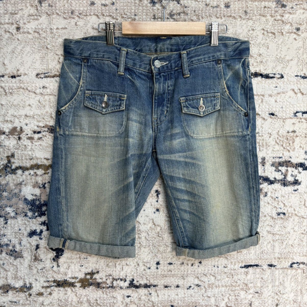Hysteric Glamour Vintage Hysteric Glamour Denim Short Pants Size US 31 - 2 Thumbnail