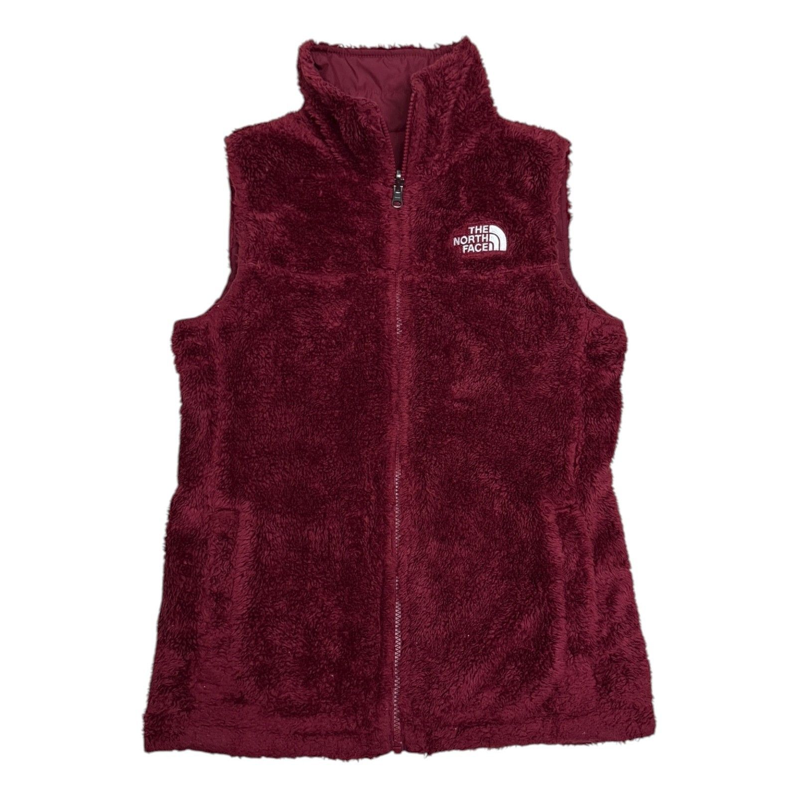 The North Face THE NORTH FACE Reversible 2-in-1 Faux Fur Fleece Red Vest XS Size XS / US 0-2 / IT 36-38 - 1 Thumbnail