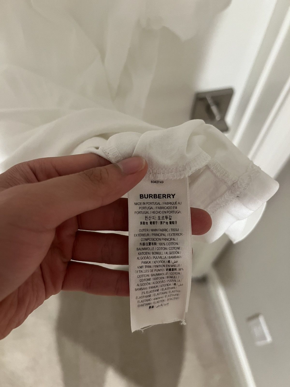 Burberry Burberry Location Print T-Shirt White Size US S / EU 44-46 / 1 - 4 Thumbnail