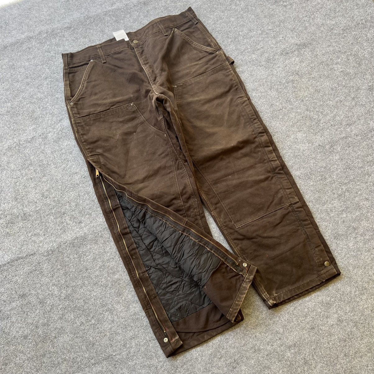 Carhartt × Vintage Vintage Carhartt Quilted Double Knee B194 DKB Size US 40 / EU 56 - 2 Thumbnail