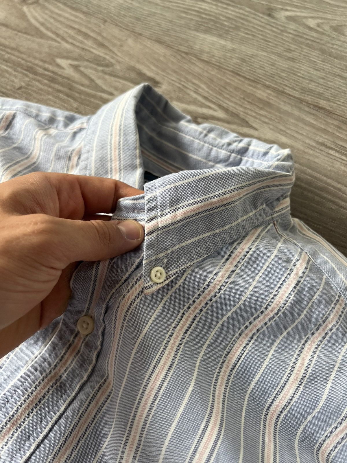 Polo Ralph Lauren Vintage Polo Ralph Lauren RRL Classic Fit Colour Logo Shirt Size US M / EU 48-50 / 2 - 20 Thumbnail
