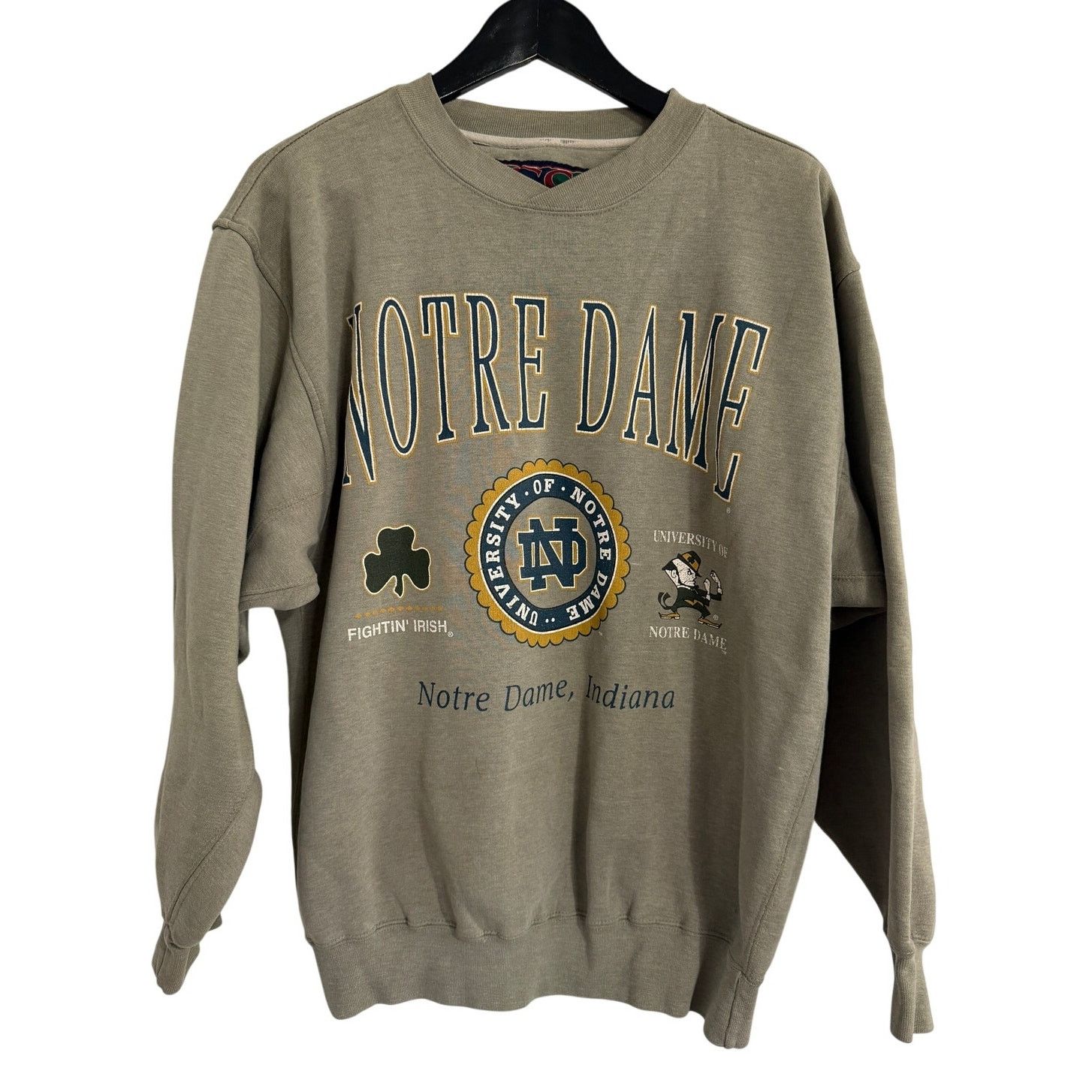 NCAA Vintage Notre Dame Fighting Irish Crewneck Sweatshirt Size M Size US M / EU 48-50 / 2 - 1 Thumbnail