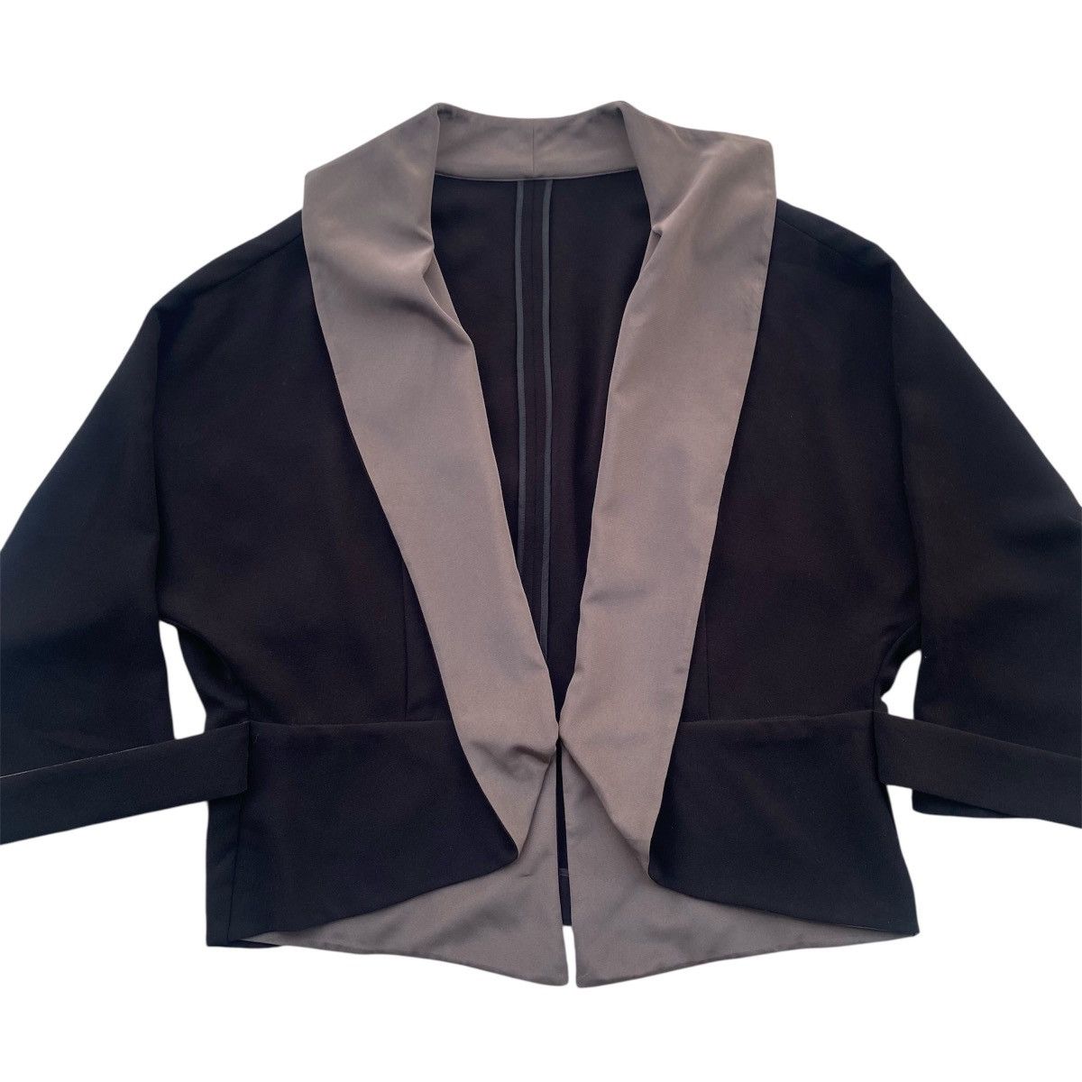 Hiroko Koshino Homme Hiroko Koshino Sculptural Belted Kimono Wrap Jacket Size S / US 4 / IT 40 - 4 Thumbnail
