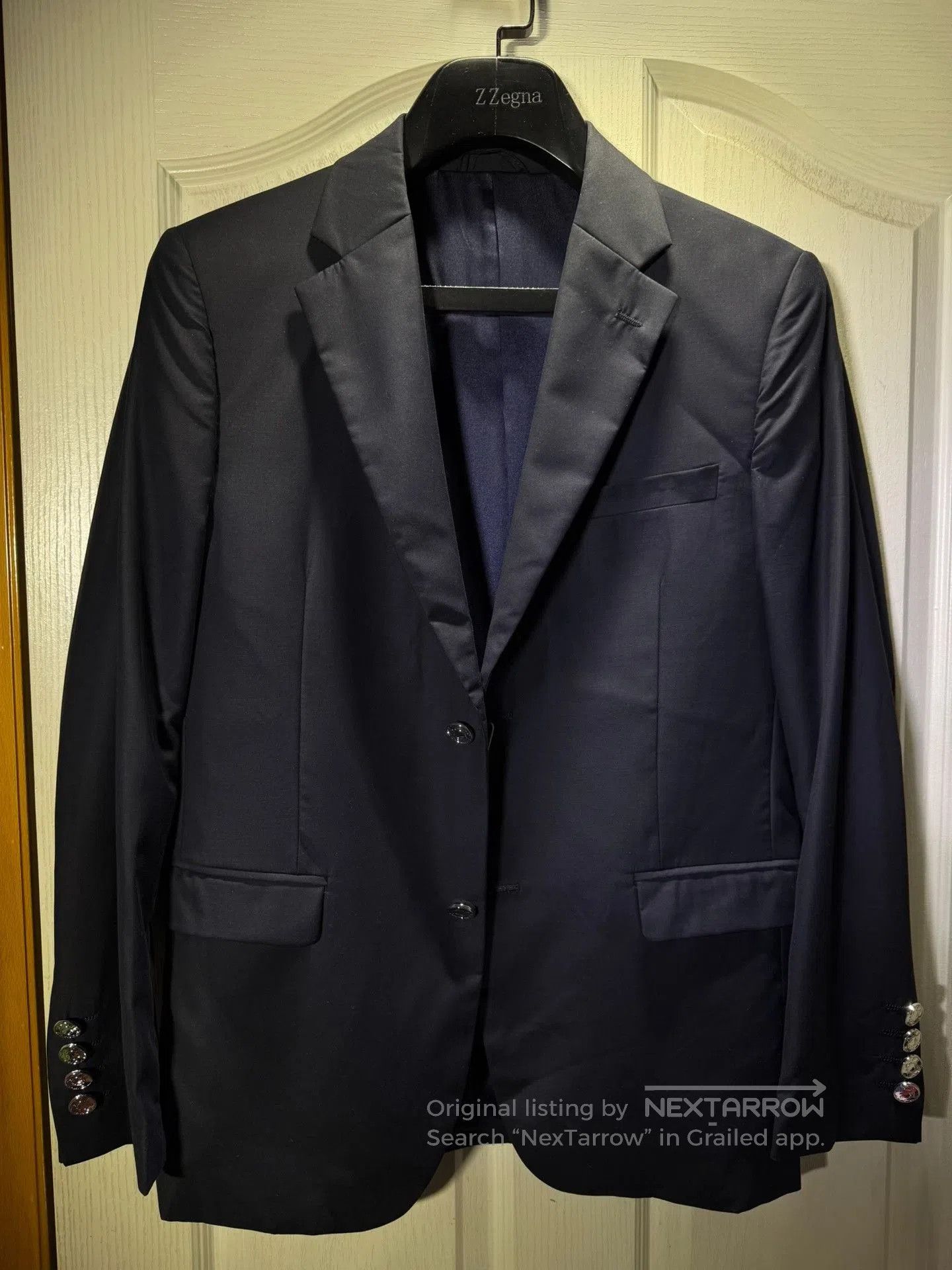 Salvatore Ferragamo Ferragamo Men's Wool Suit Jacket. Size US M / EU 48-50 / 2 - 1 Thumbnail
