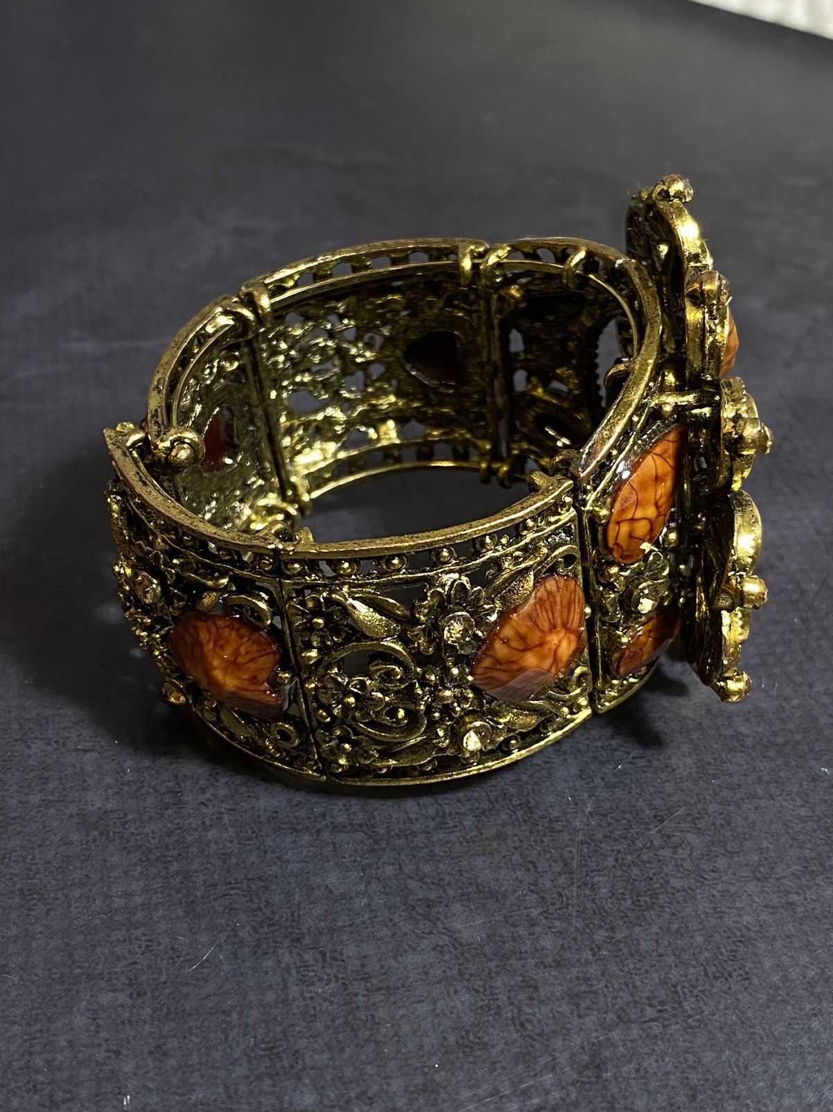 Japanese Brand Vintage Statement Bracelet Watch - Unique Jewelry Piece Size ONE SIZE - 10 Thumbnail