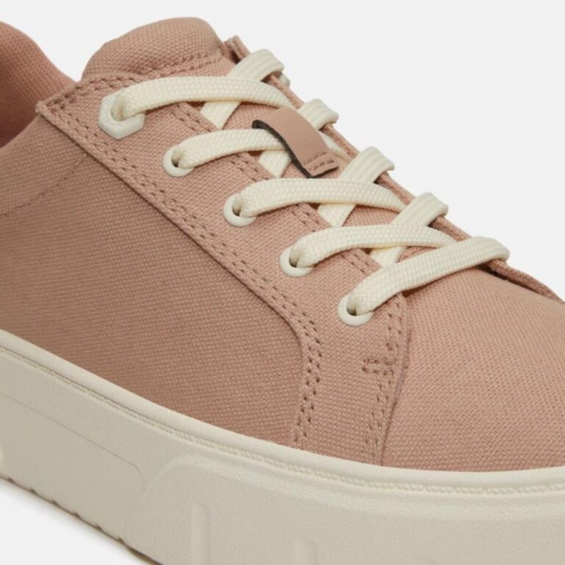 Timberland TIMBERLAND WOMEN'S 9 LAUREL COURT LOW LACE SNEAKER LT BEIGE Size US 9 / IT 39 - 7 Thumbnail