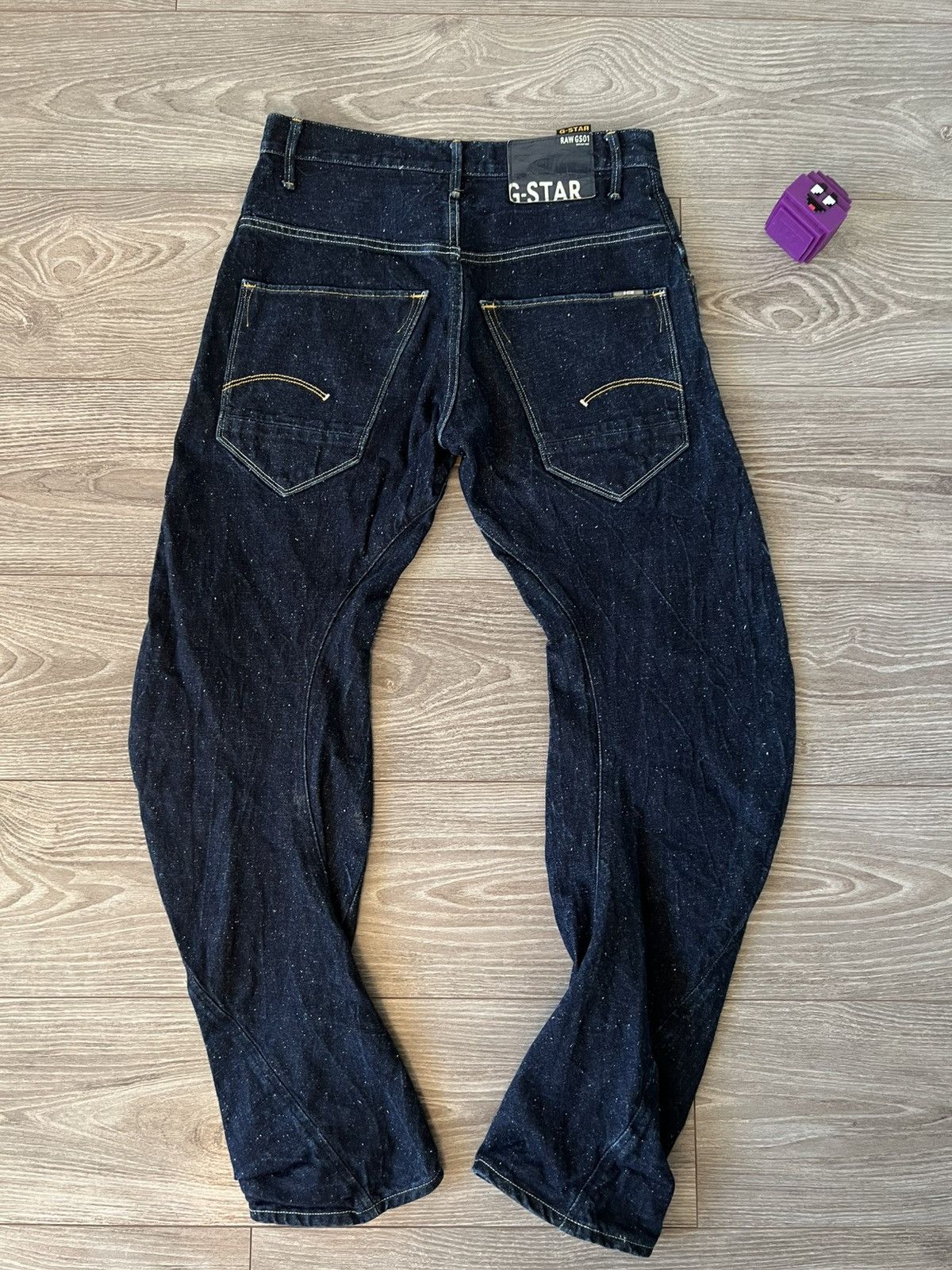 G-Star Y2K G-Star Raw ARC 3D Loose Tapered Braces Opium 03301 Jeans Size US 30 / EU 46 - 1 Thumbnail