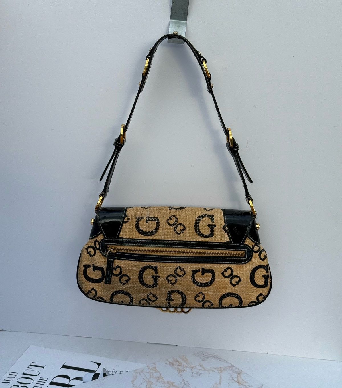 Guess Guess wicker vintage bag Size ONE SIZE - 17 Thumbnail
