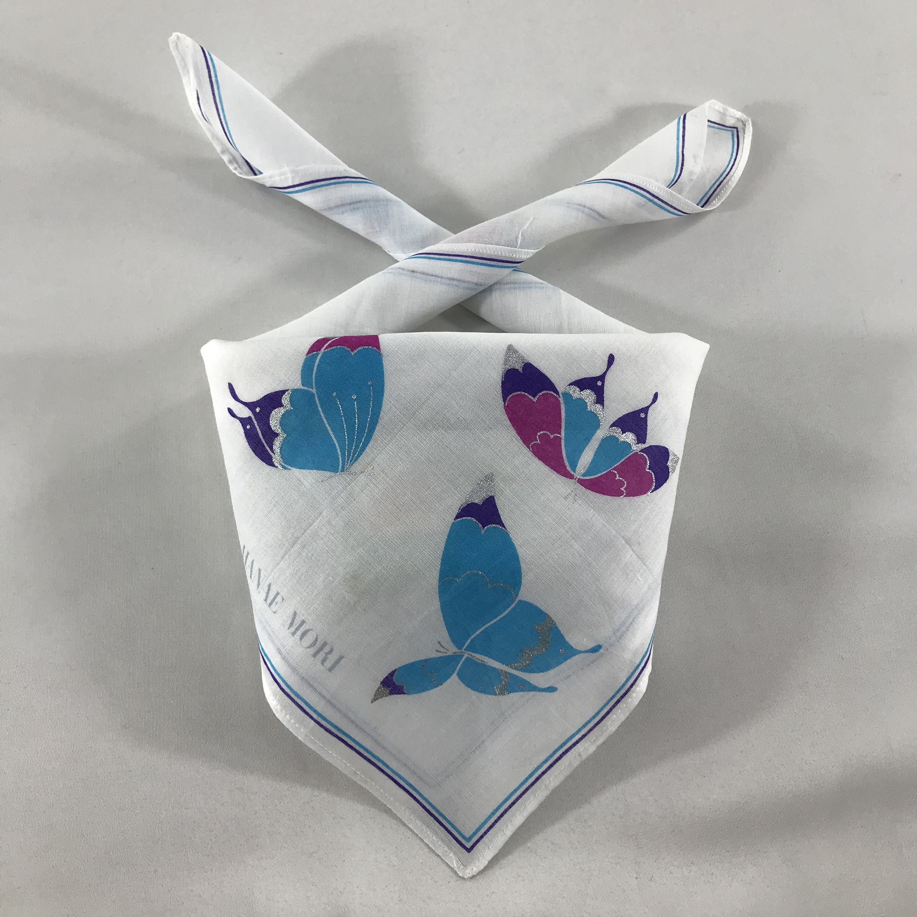 Hanae Mori × Vintage Hanae Mori Neckerchief / Bandana / Handkerchief Size ONE SIZE - 1 Thumbnail