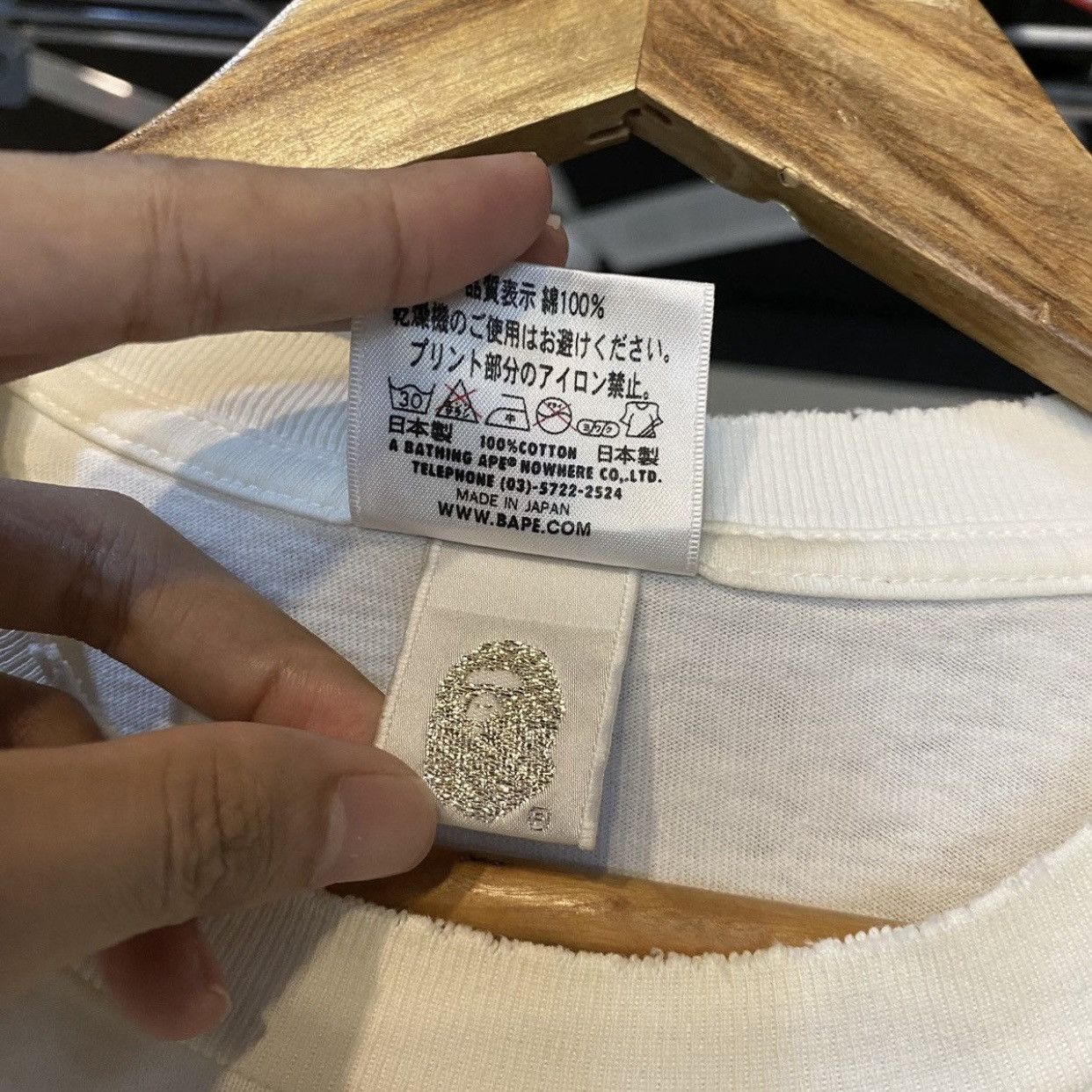 Bape Bape Teriyaki Source Badge Logo T-Shirt Size US M / EU 48-50 / 2 - 12 Thumbnail