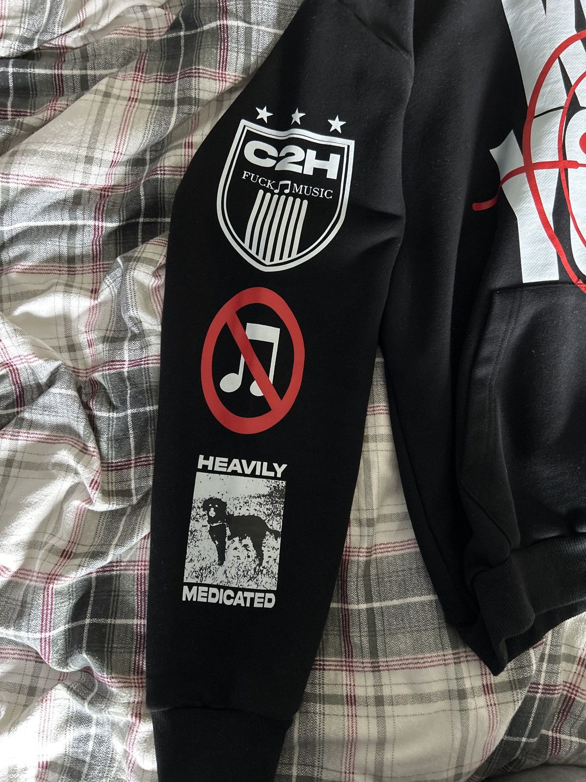 Drain Gang × Haunted Mound × Young Thug HAUNTED STARBUCKS X VARG2TM, KILL YOUR DJ, MUSIC SUCKS Size US L / EU 52-54 / 3 - 3 Thumbnail