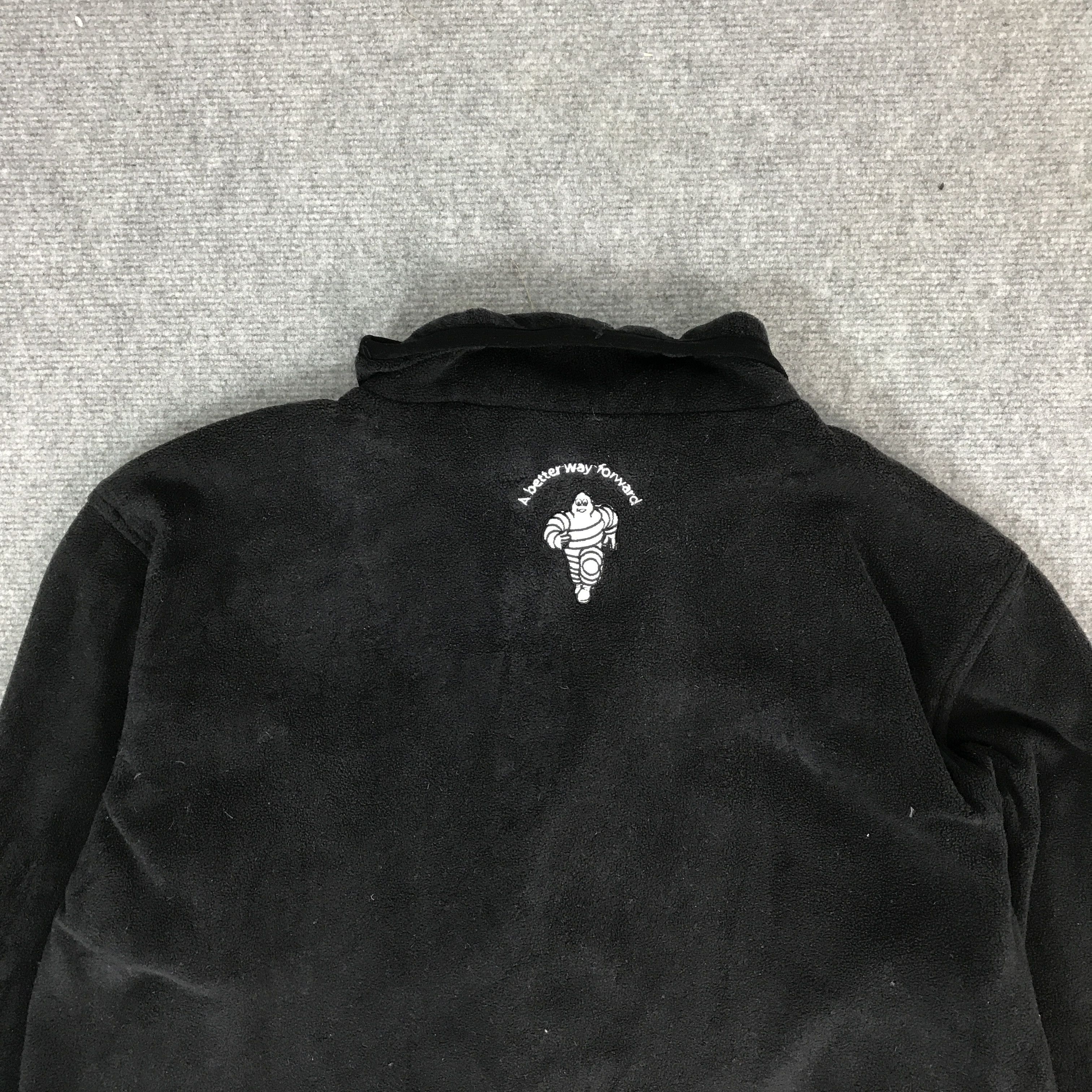 Japanese Brand MICHELIN FLEECE TYRE BRAND JACKET Size US L / EU 52-54 / 3 - 4 Thumbnail