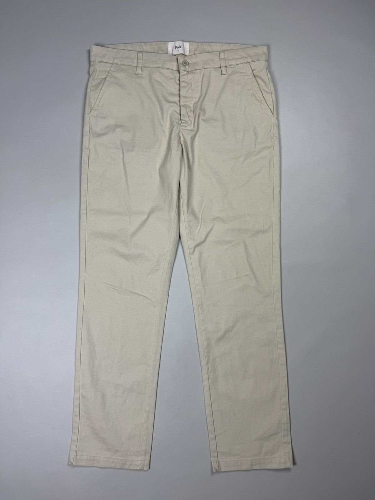 Folk Folk Men’s Chino Pants Trousers Size 32 Size US 32 / EU 48 - 1 Thumbnail