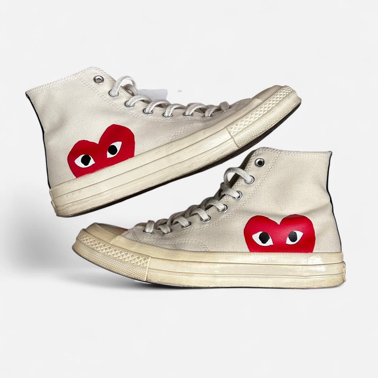 Comme des Garcons PLAY × Converse CDG Play x Converse Chuck 70 Size US 8.5 / EU 41-42 - 1 Thumbnail