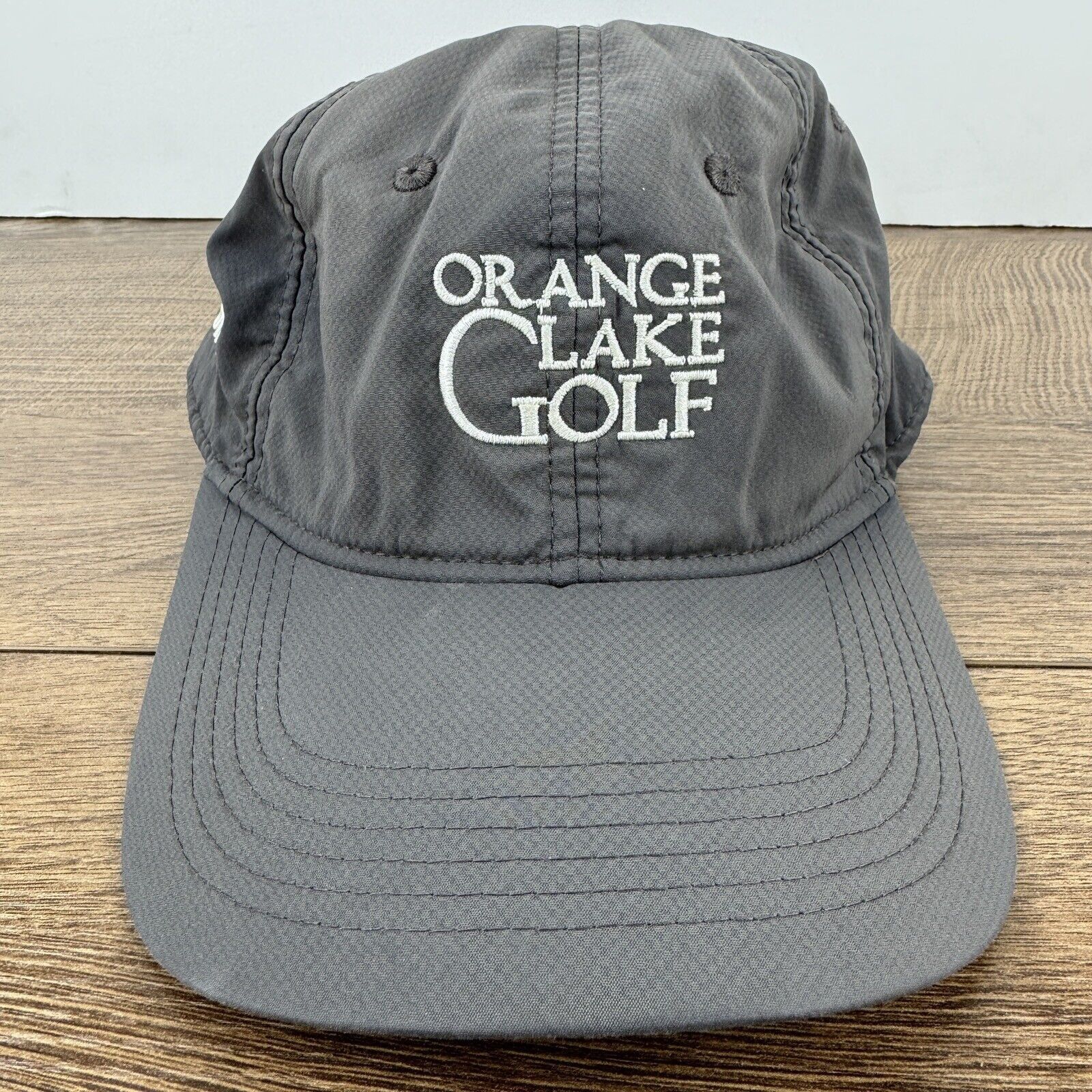 Other Orange Lake Golf Gray Hat Adjustable Adult Size Hat Cap Size ONE SIZE - 2 Thumbnail