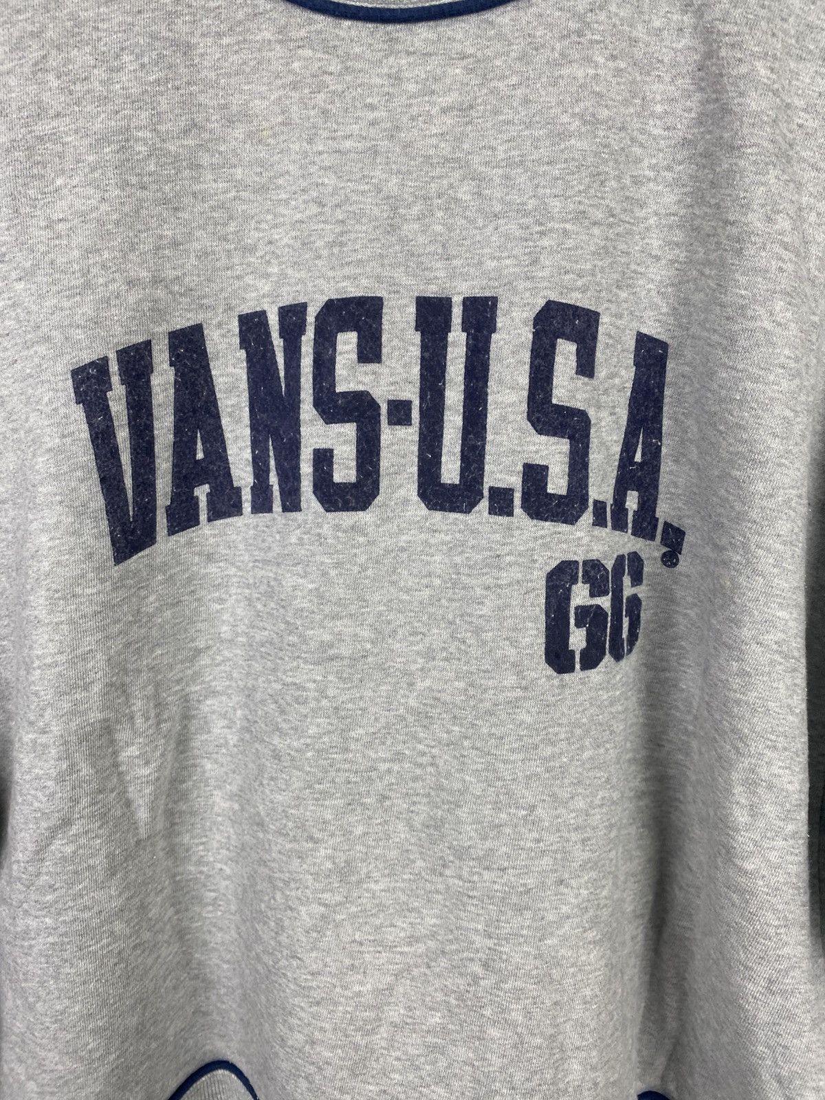 Vans Vintage Vans Spellout Sweatshirt Size US L / EU 52-54 / 3 - 3 Thumbnail