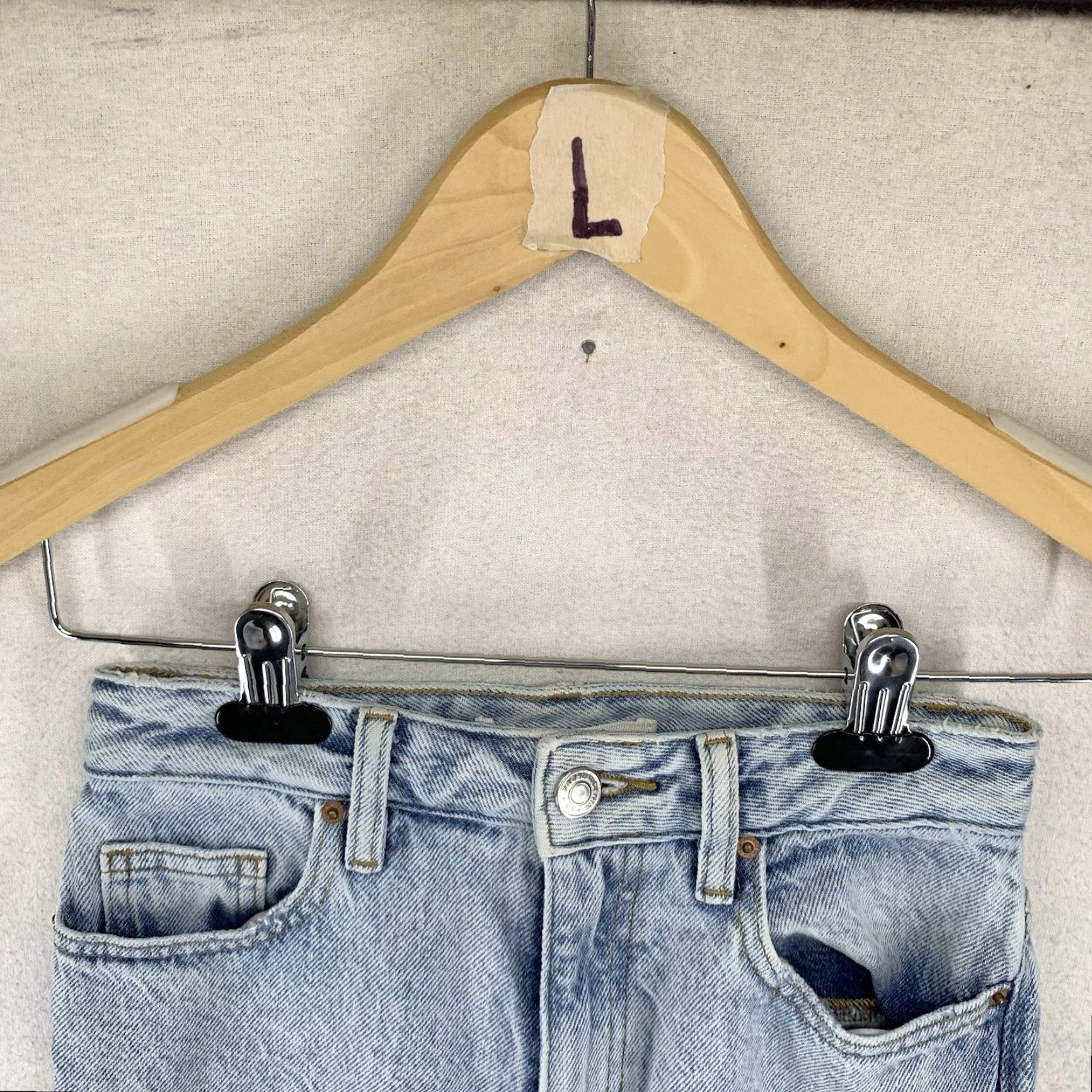Pacsun PacSun 90's Boyfriend Jeans Womens Blue Size 23 Distressed Ripped Tear 24x31 Size 40" / US 18 - 4 Thumbnail