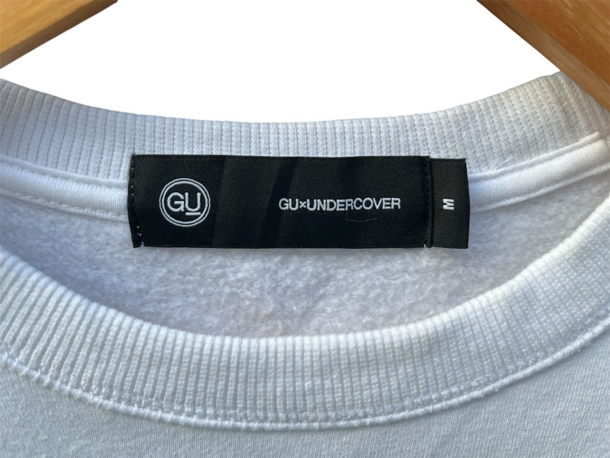 Undercover 🔥🎧"FREEDOM NOISE" GUxUNDERCOVER White Sweatshirts Size US M / EU 48-50 / 2 - 9 Thumbnail