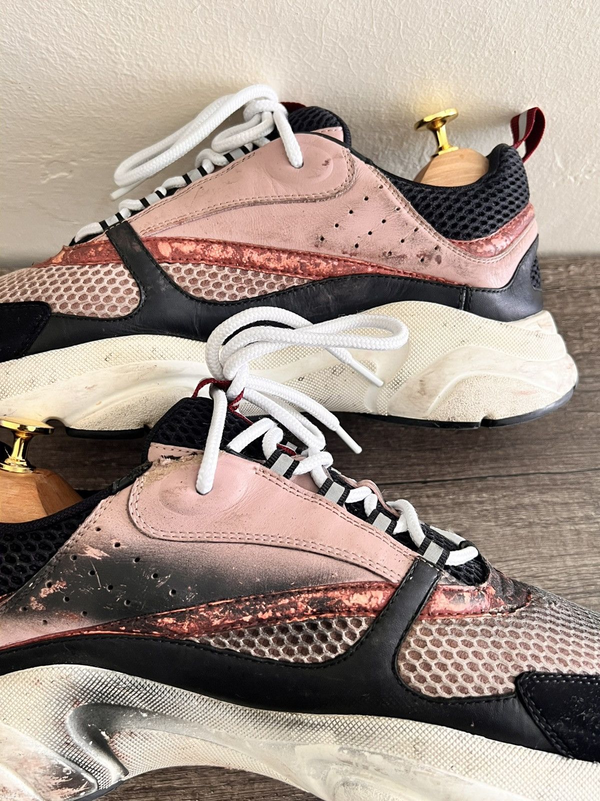 Dior B22 Pink/Black Size US 11 / EU 44 - 8 Thumbnail