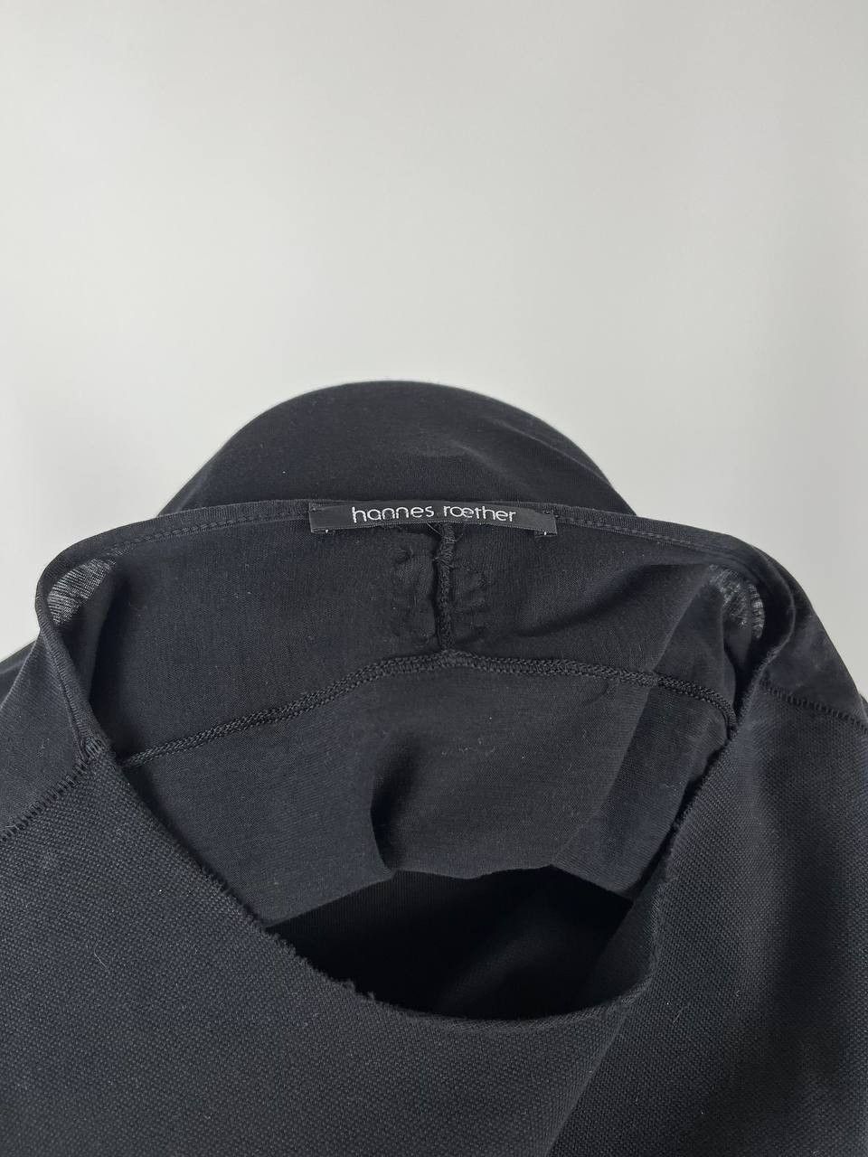 hannes roether Hannes Roether Avant Garde Black Solid Long Sleeve Size M Size US M / EU 48-50 / 2 - 8 Thumbnail