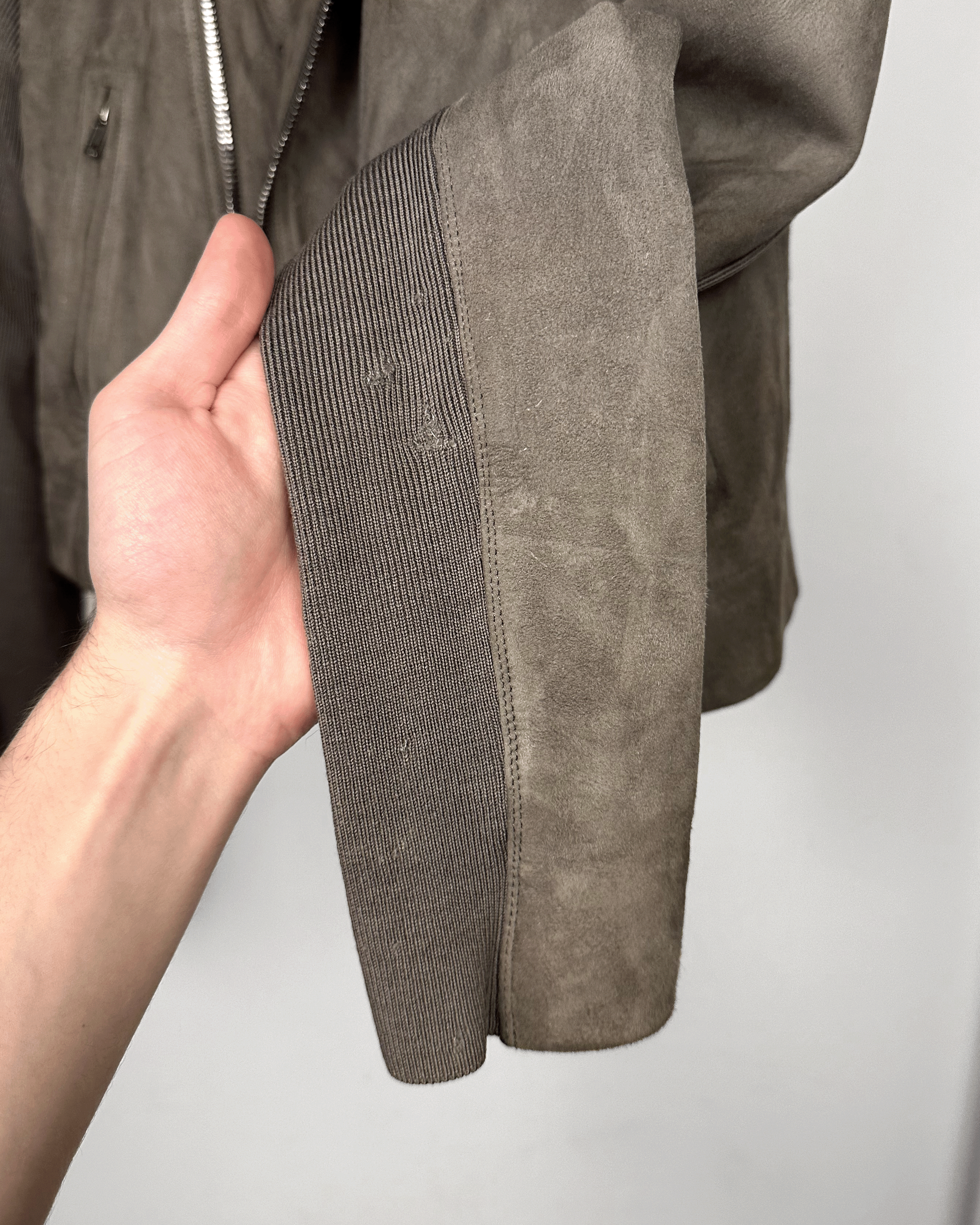 Rick Owens Rick Owens Chain Stooges Biker Suede Leather Jacket Size US S / EU 44-46 / 1 - 6 Thumbnail