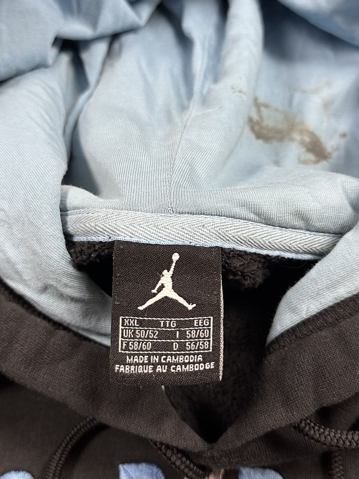 Jordan Brand Vintage Air Jordan Brand Hoodie Sweatshirt Jumpman Y2K Baggy Size US XXL / EU 58 / 5 - 12 Thumbnail