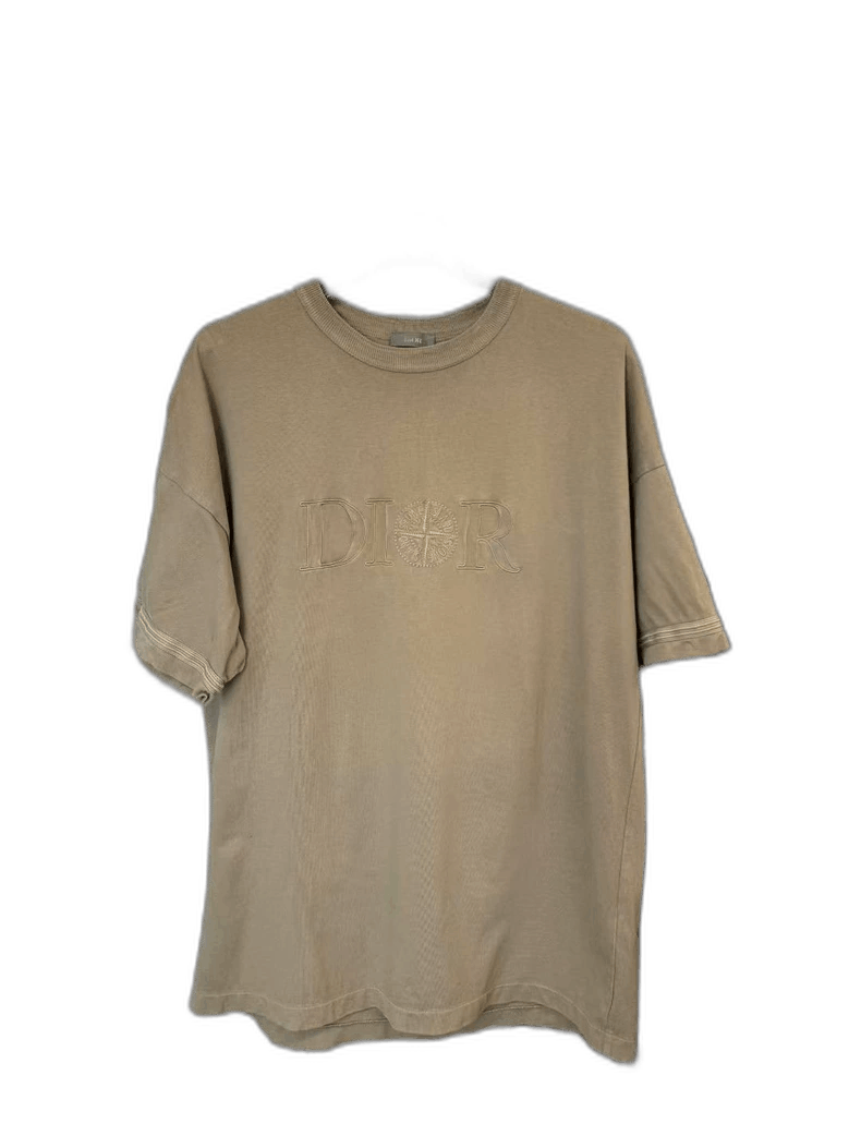 Dior Dior x Stone Island Khaki Short Sleeve Size US M / EU 48-50 / 2 - 1 Thumbnail
