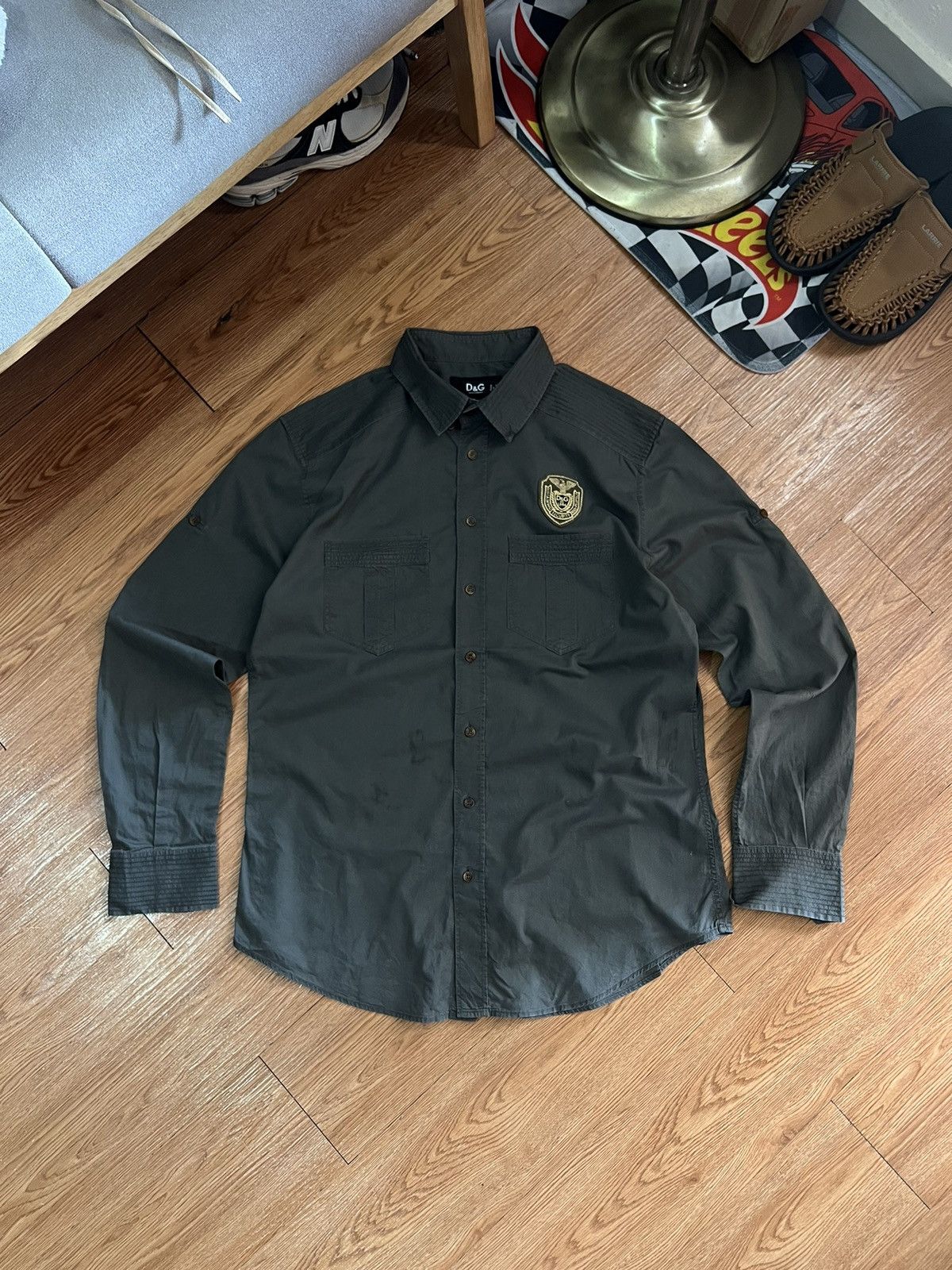 Designer × Dolce & Gabbana D&G rare item army Size US M / EU 48-50 / 2 - 1 Thumbnail