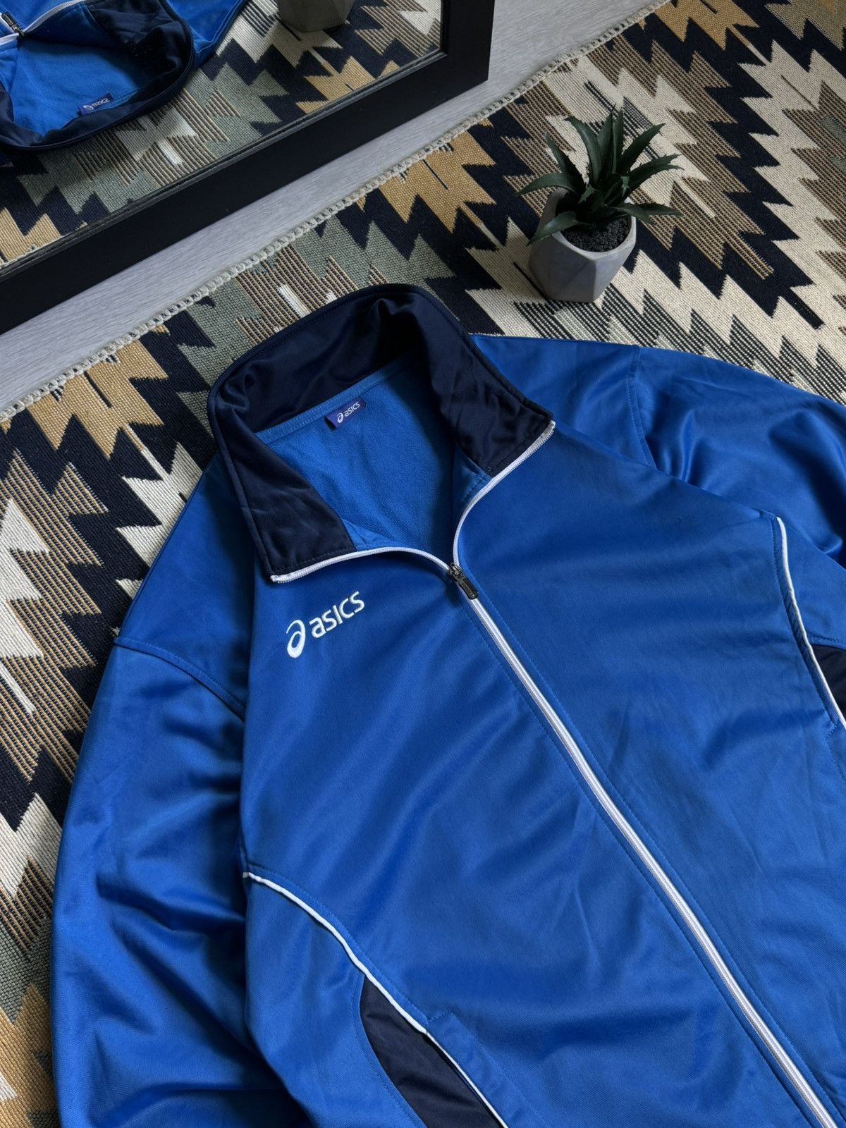 Asics Vintage Asics Logo Track Jacket Size US L / EU 52-54 / 3 - 4 Thumbnail