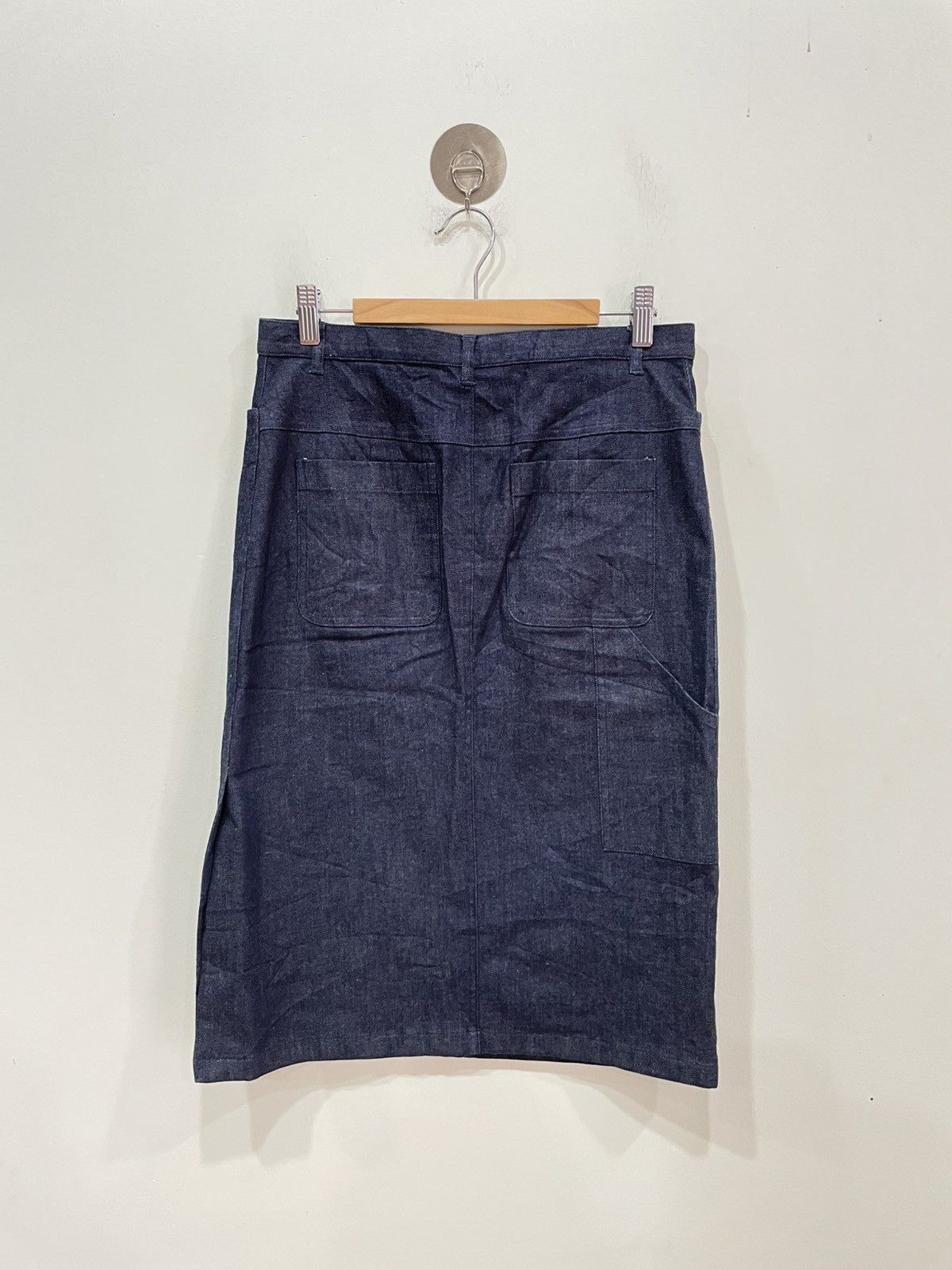 Jil Sander Jil Sander Denim Skirt Size 26" / US 2 / IT 38 - 2 Thumbnail