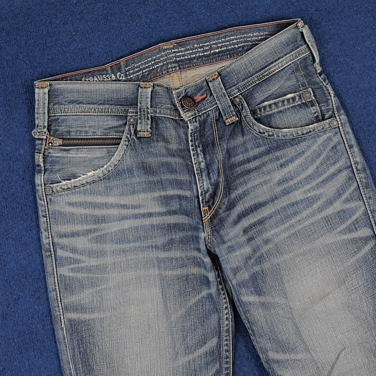 Levi's × Vintage Vintage Levi's Strauss 502 Denim Pants Size US 33 - 5 Thumbnail